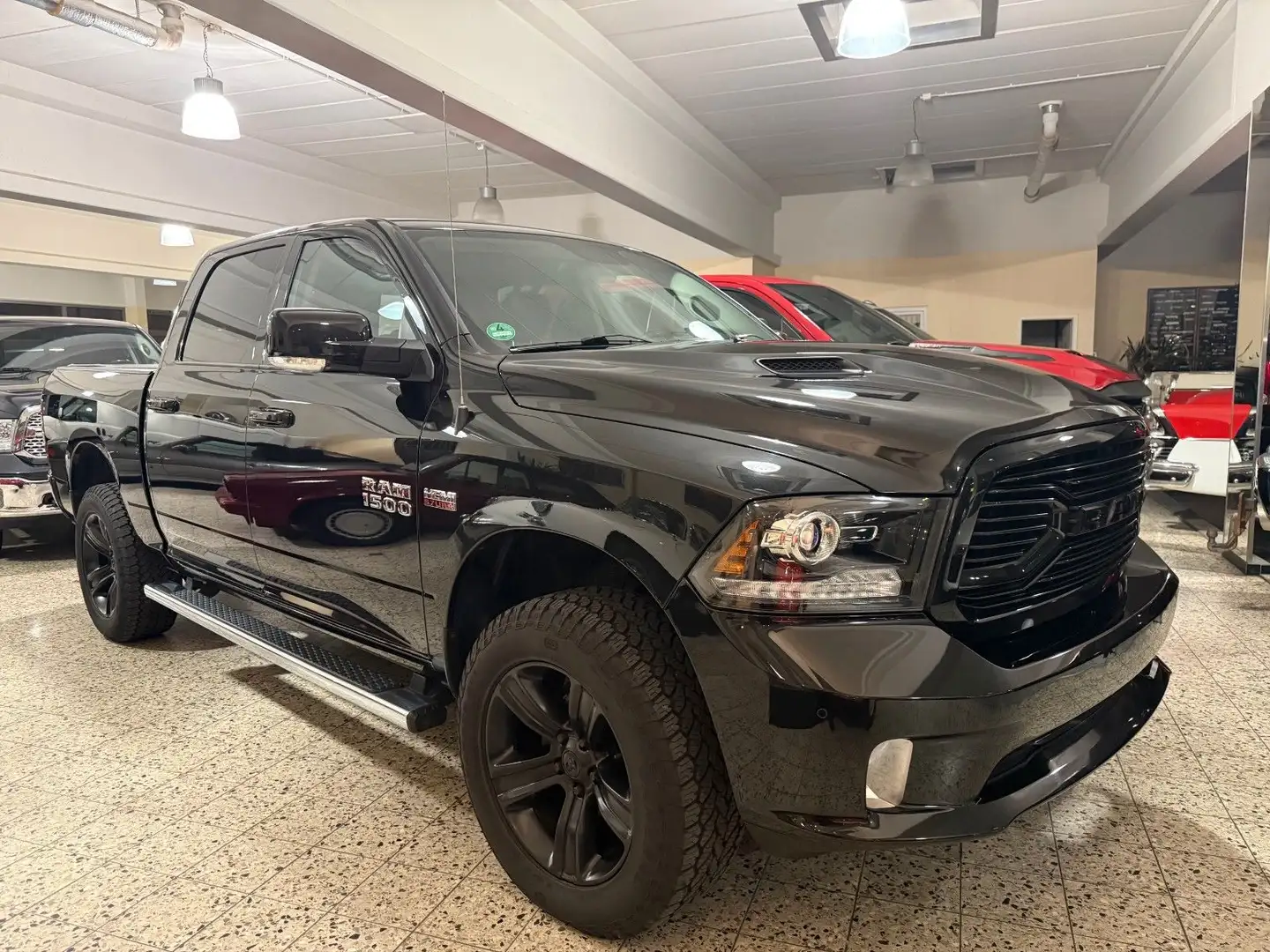 Dodge RAM 1500 LUFTFAHRW.°BRD-FZG°BLACK Schwarz - 1