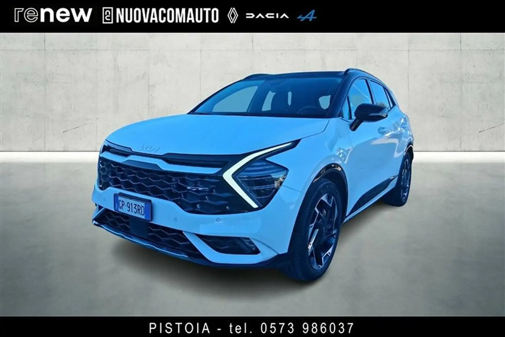 Kia Sportage 1.6 crdi mhev GT-line Plus dct Blanc - 1