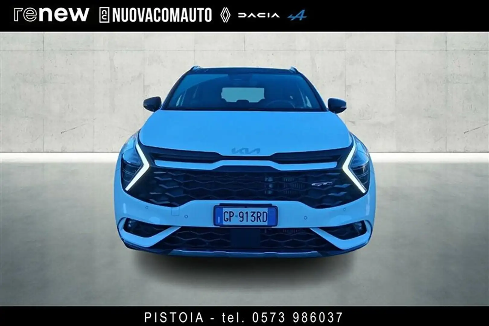 Kia Sportage 1.6 crdi mhev GT-line Plus dct Blanc - 2