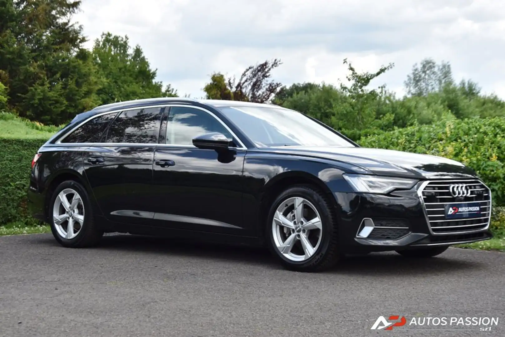 Audi A6 Avant 40 TDi Sportline S-Tronic 360View & Toit ouv Zwart - 2