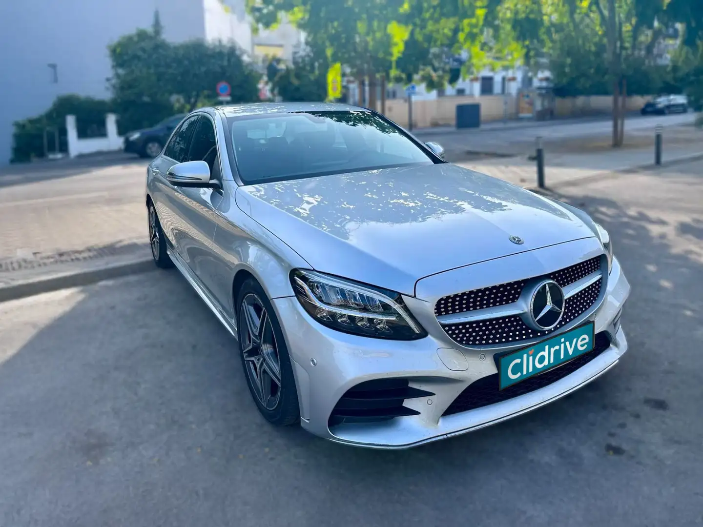 Mercedes-Benz C 200 d Gris - 2