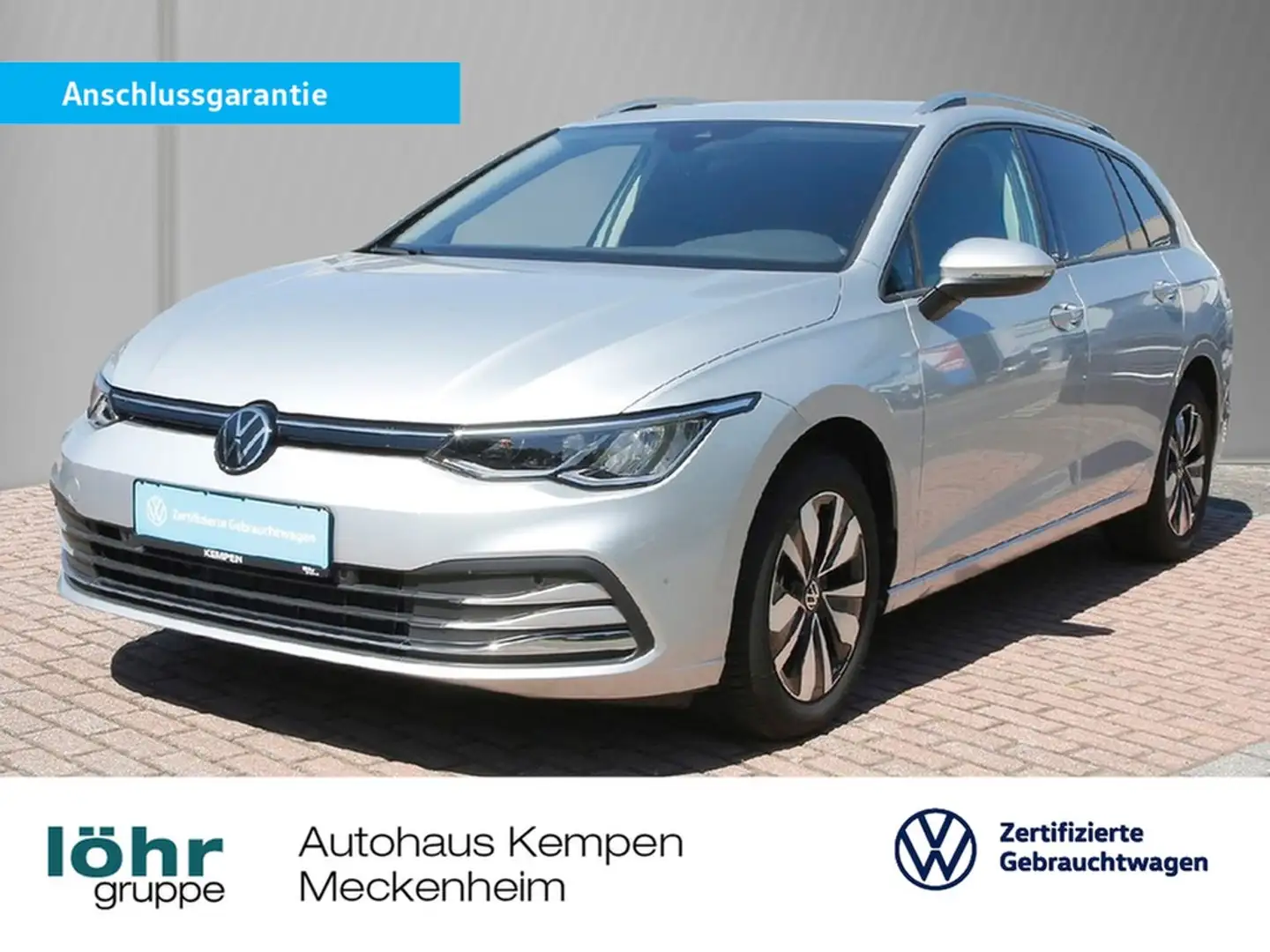 Volkswagen Golf VIII Variant 1.5 eTSI DSG Move Navi+VC ACC PDC ... Silber - 1