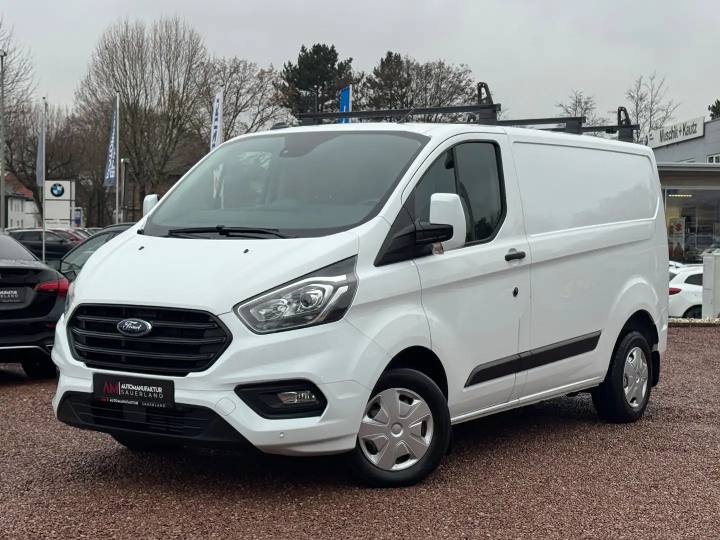 Ford Transit Custom Kasten 300 L1 Trend*AHK*Klima*Kam Blanc - 1