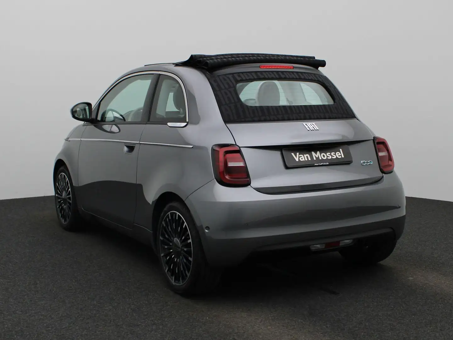 Fiat 500e C La Prima 118Pk 42 kWh | Cabrio | Android & Apple Grijs - 2