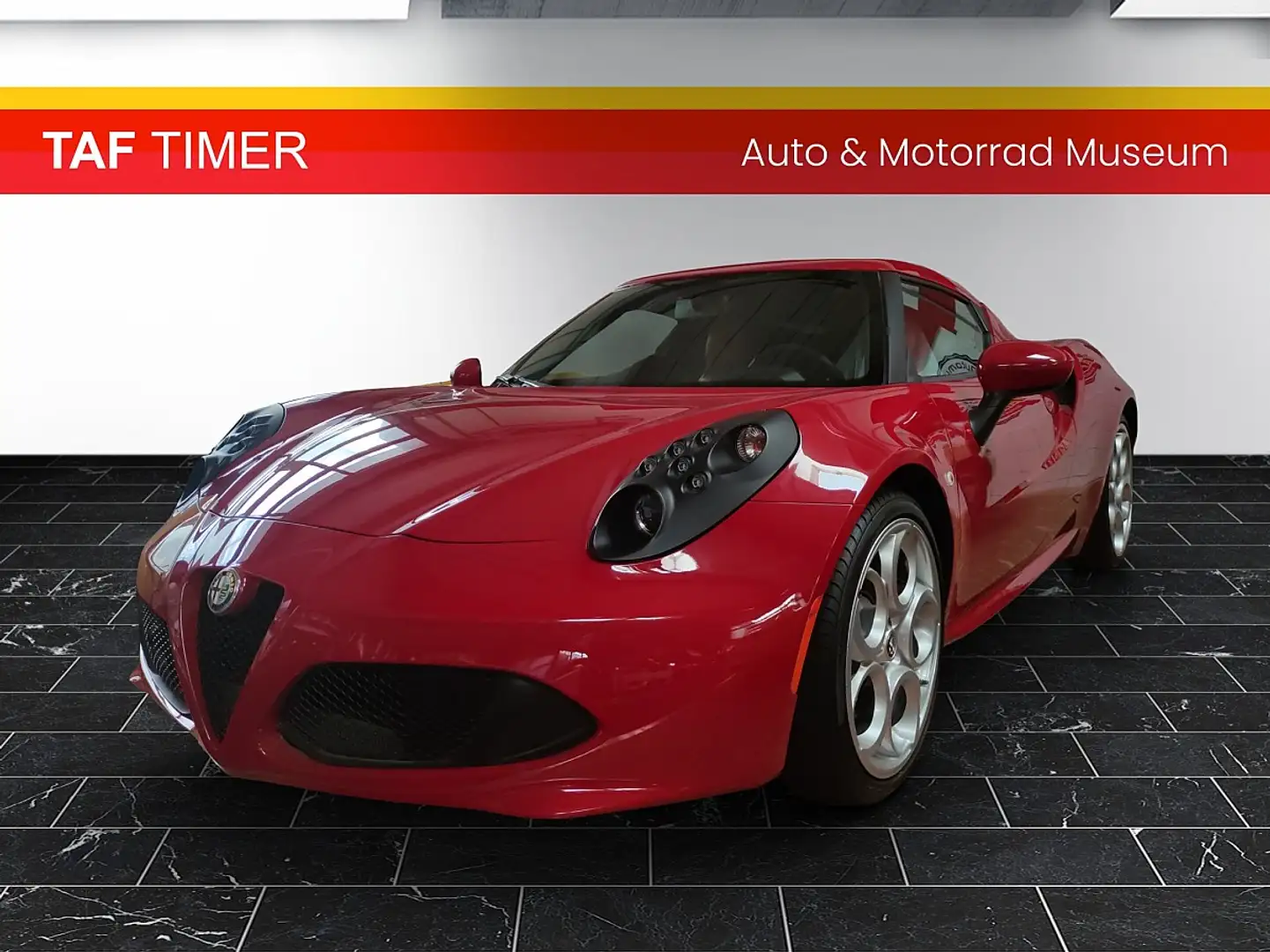 Alfa Romeo 4C 1750 TBi Weltweit 3500Stück/ Erstbesitz inkl Se... Rot - 2