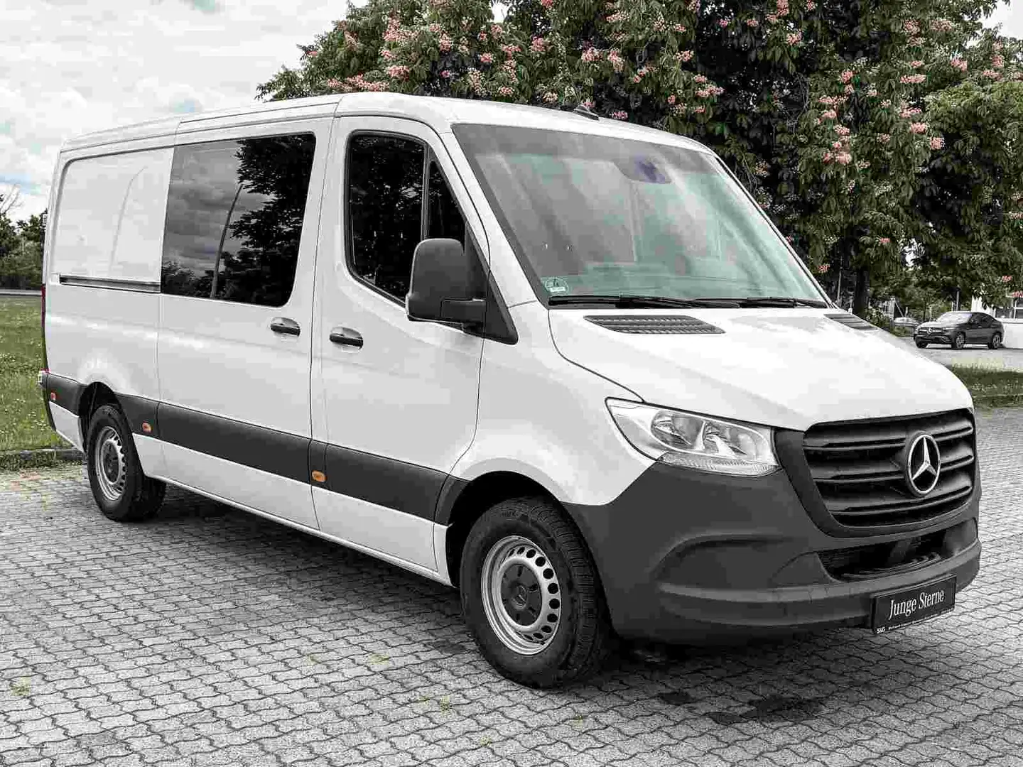 Mercedes-Benz Sprinter 315 CDI Kasten Mixto AHK+RüKam+Regensen Blanc - 2
