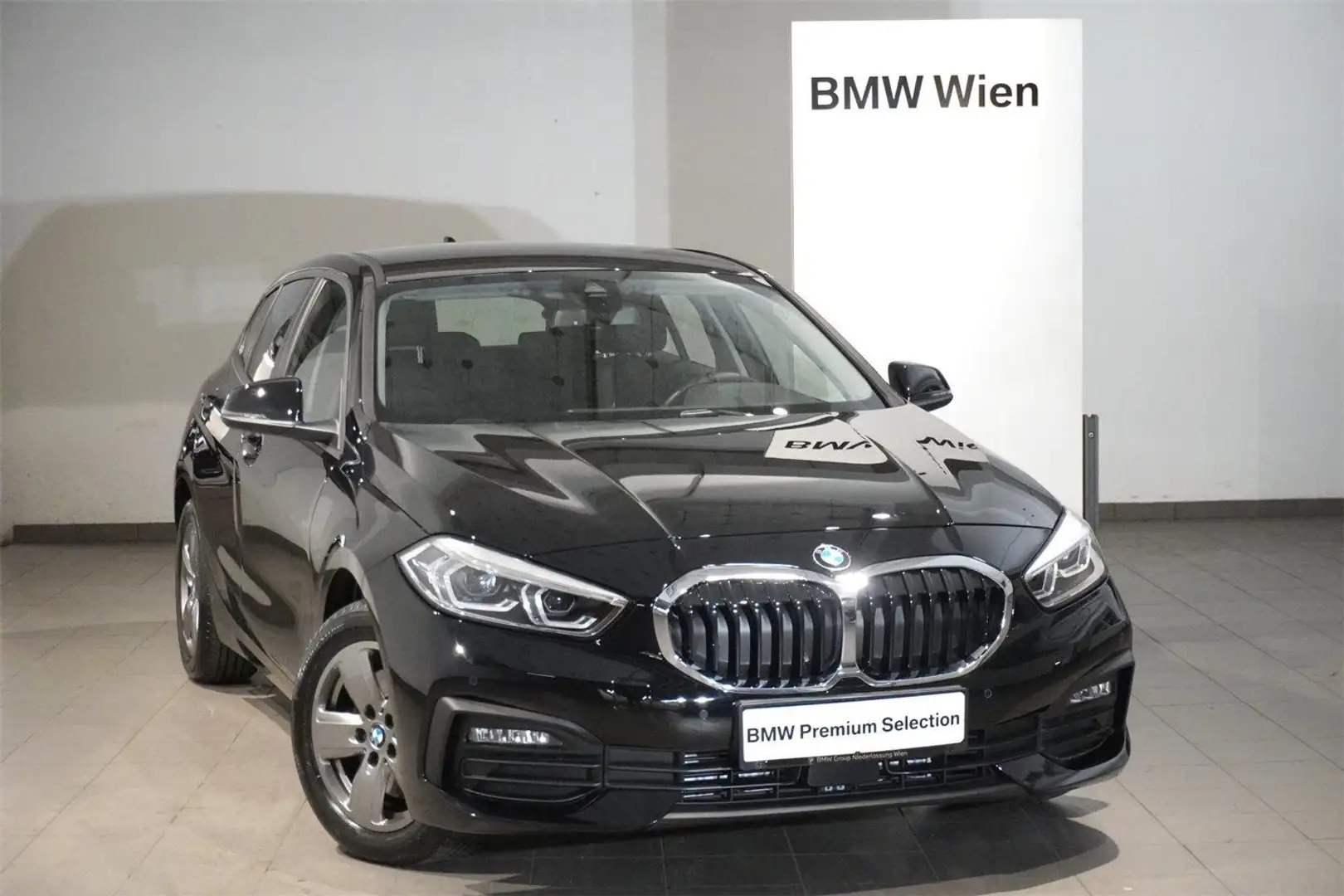 BMW 116 d Schwarz - 1
