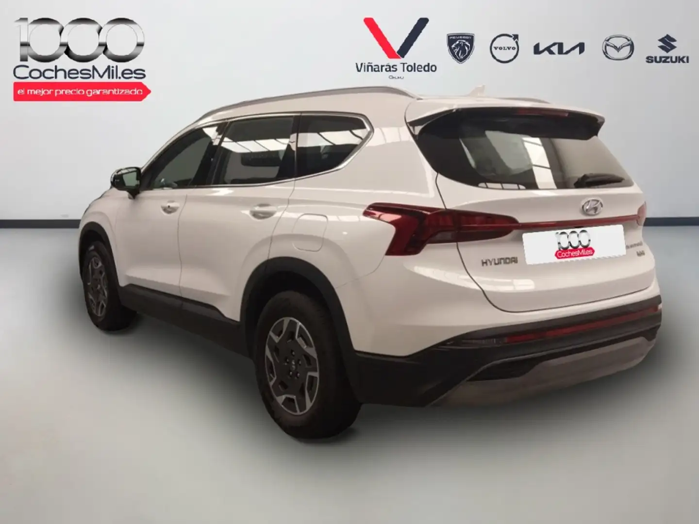 Hyundai SANTA FE 1.6TGDI HEV Klass 7pl 2WD 6AT Blanc - 2