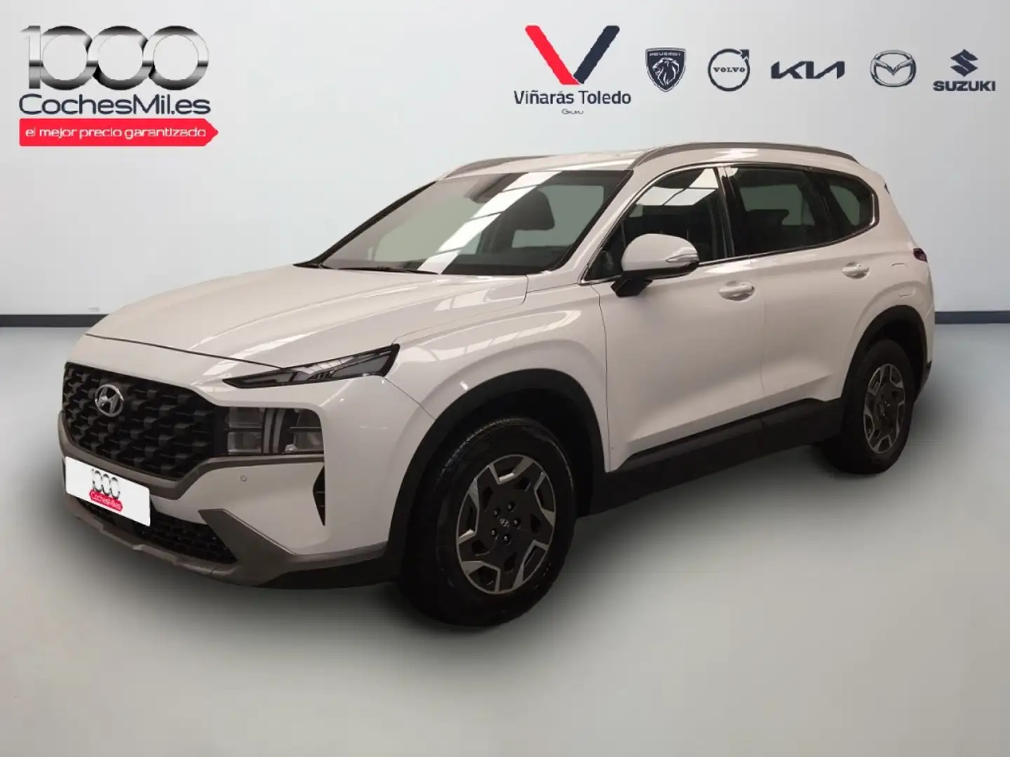 Hyundai SANTA FE 1.6TGDI HEV Klass 7pl 2WD 6AT Blanc - 1