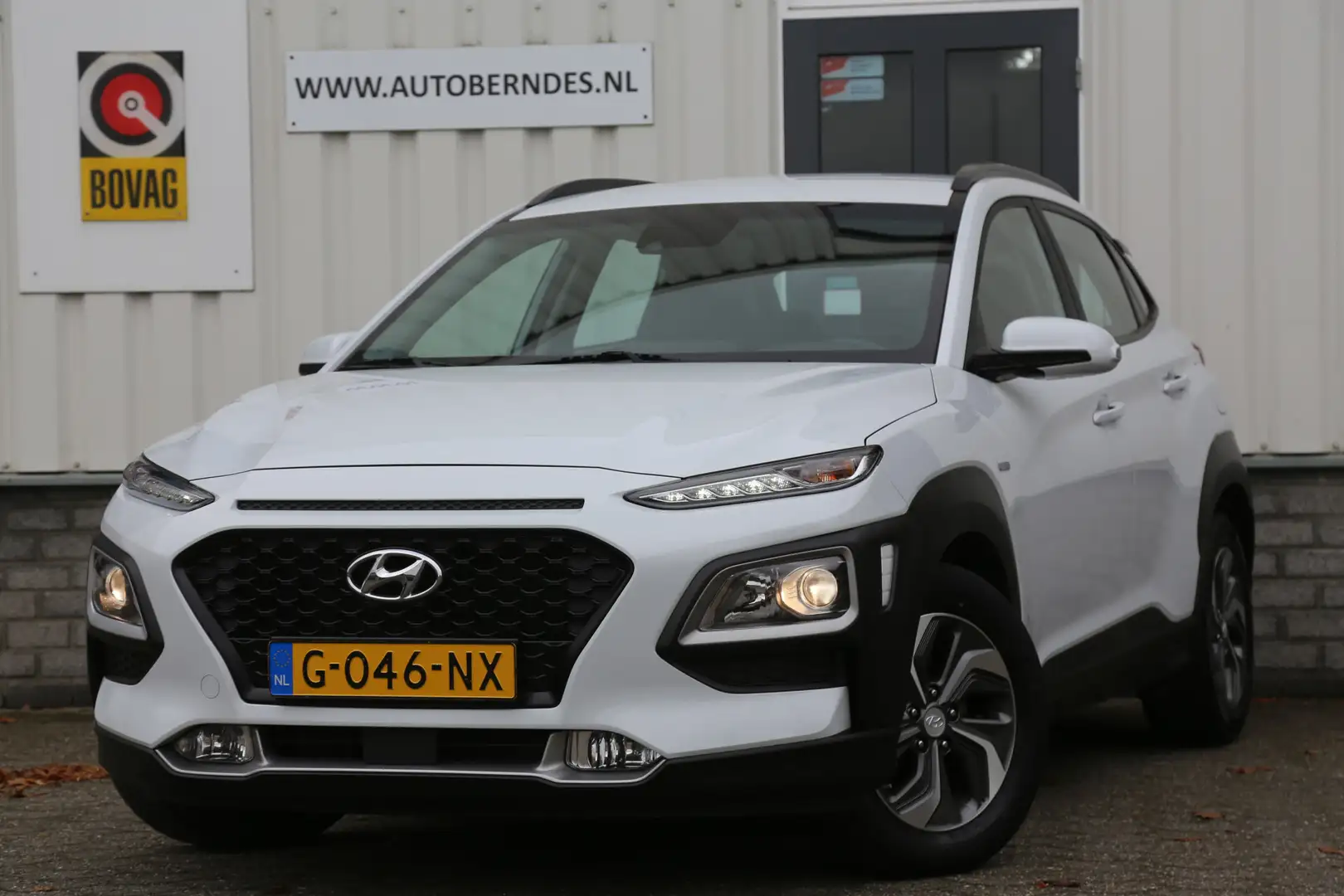 Hyundai KONA 1.6 GDI HEV Comfort*NL-Auto*Perfect Onderh.*ACC/Ca Weiß - 1