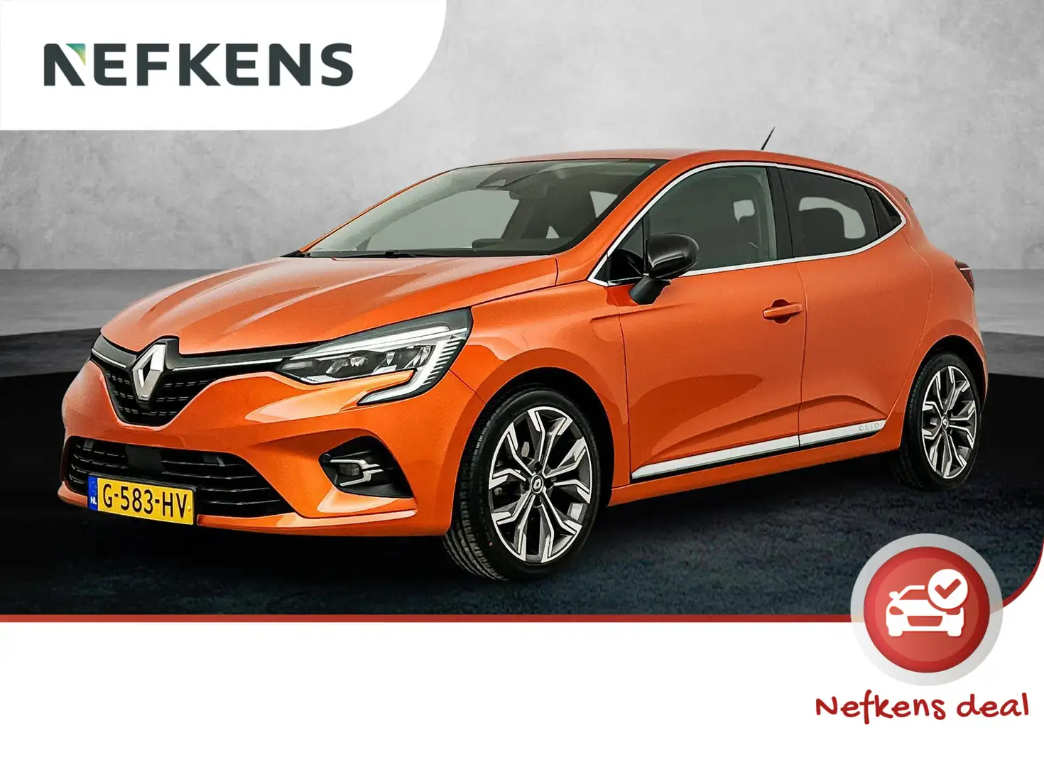 Renault Clio Intens 100pk | Navigatie | Camera | Trekhaak | Lic Orange - 1