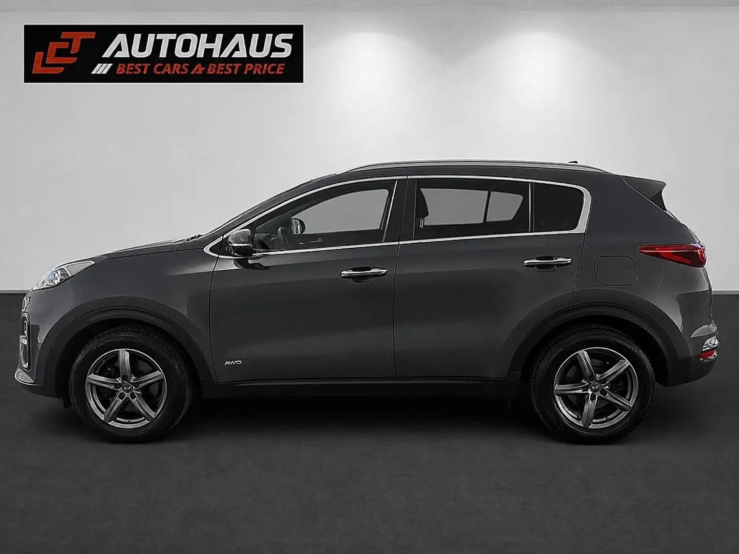Kia Sportage 1,6 T-GDI AWD First Edition DCT Aut. | 1.BESITZ | Grau - 2