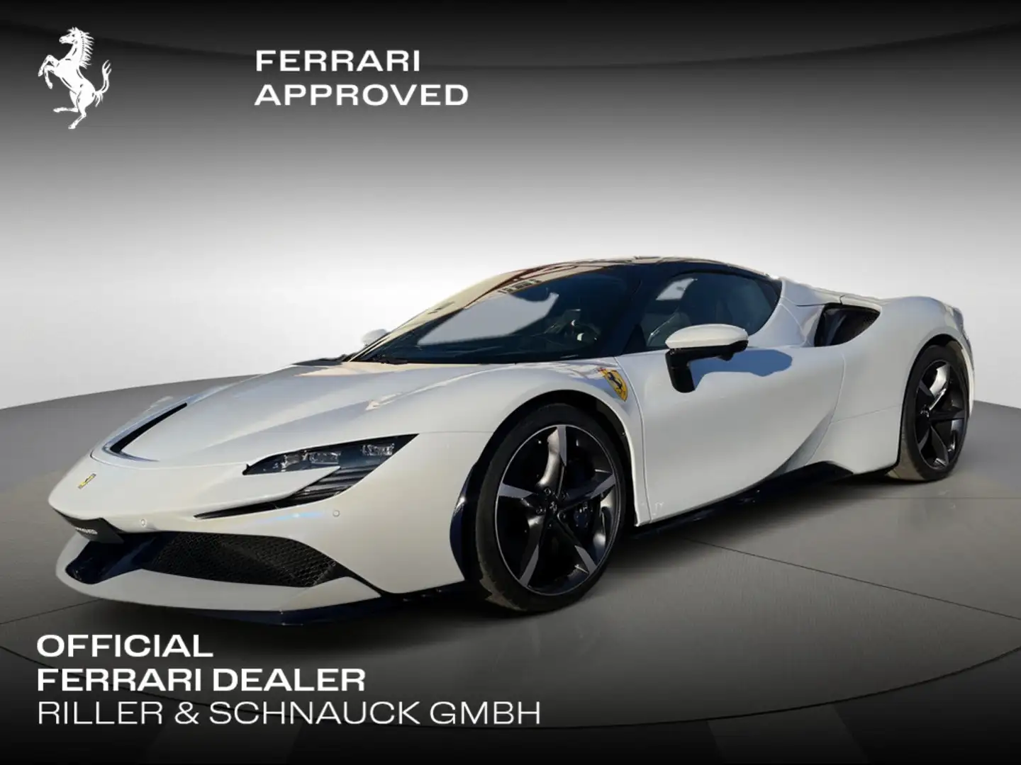 Ferrari SF90 Spider *Bianco Onda Marina-Blue Carbon* Bianco - 1