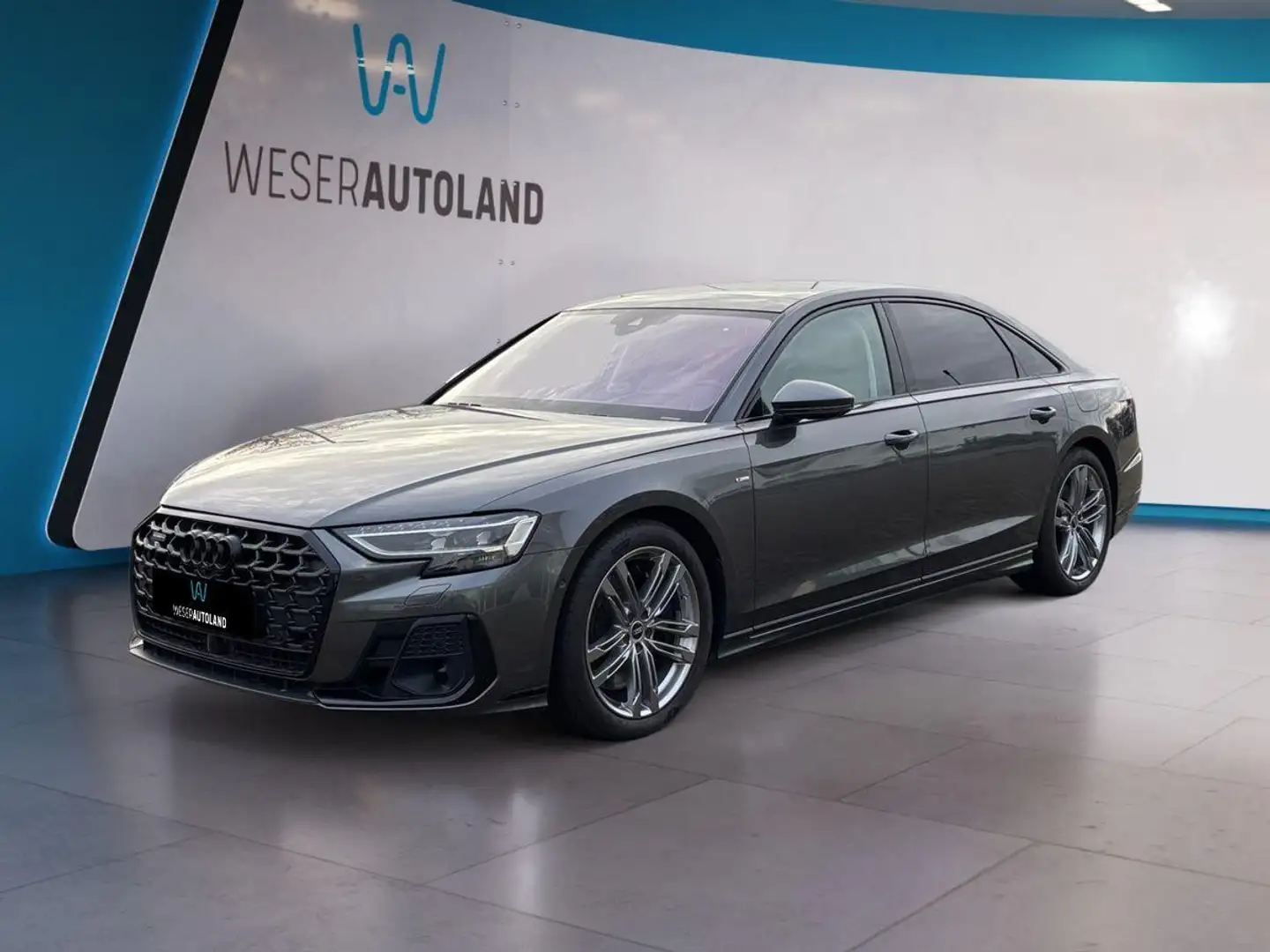 Audi A8 60 TFSIe L quattro S LINE TV MATRIX PANO B&O Gris - 1