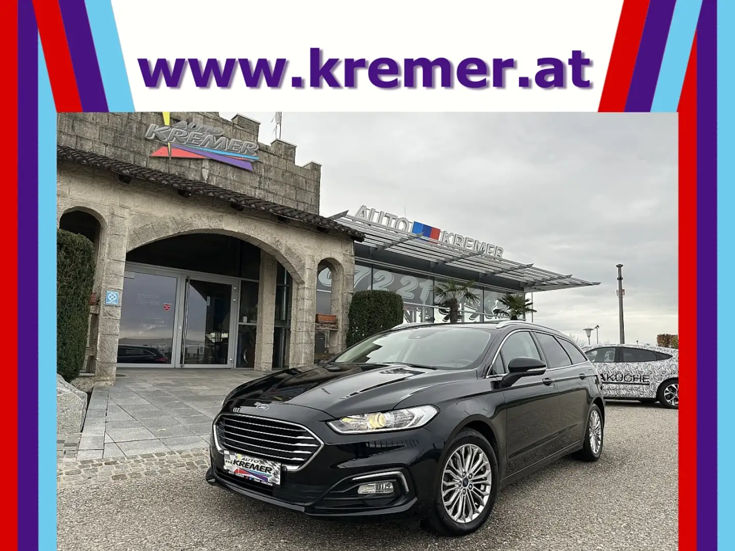 Ford Mondeo Traveller Titanium 2,0 EcoBlue SCR Aut./1.BESIT... Schwarz - 1