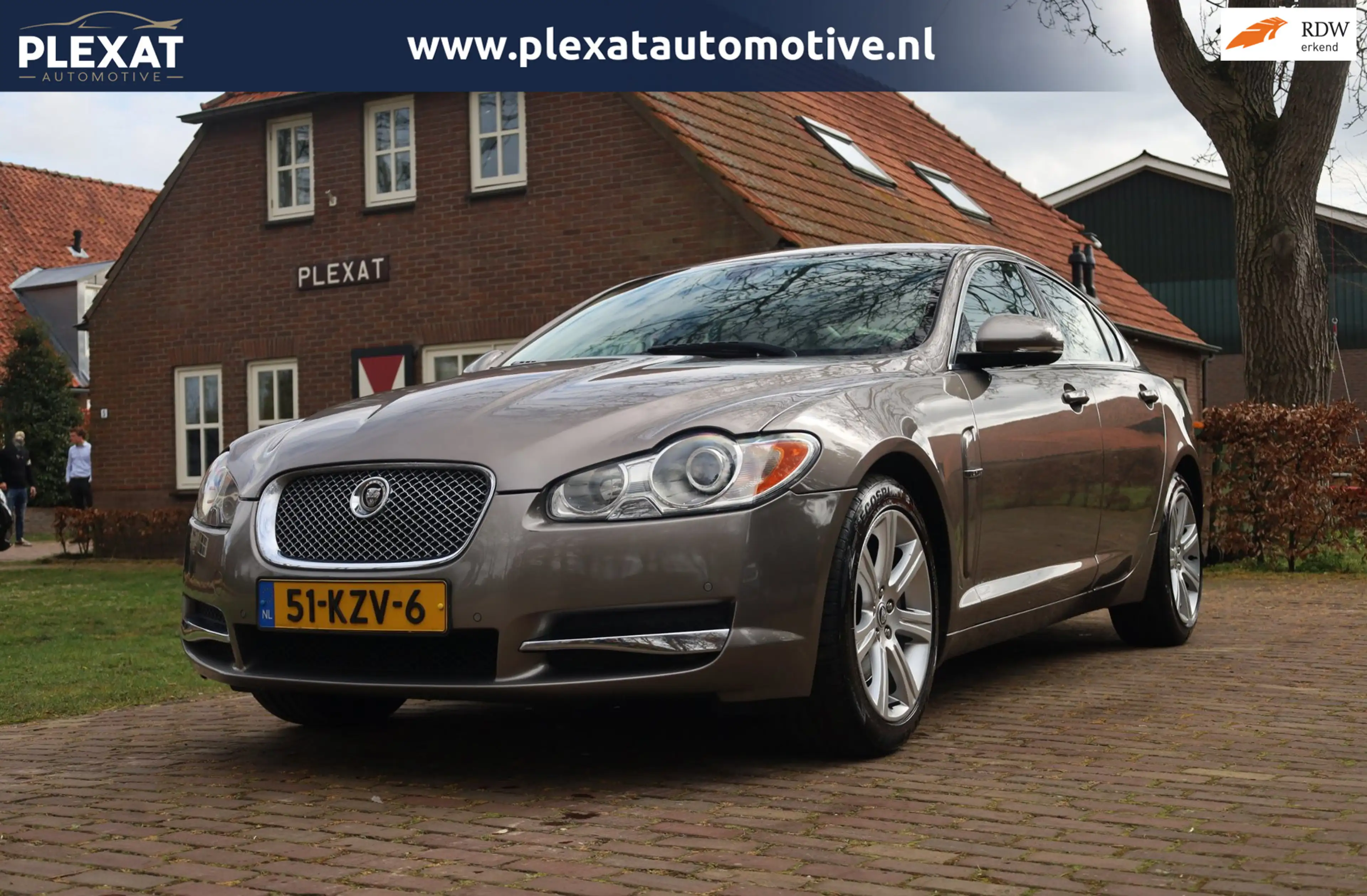 Jaguar XF 3.0 V6 Luxury Aut. | Youngtimer | Luxe leder | Cam