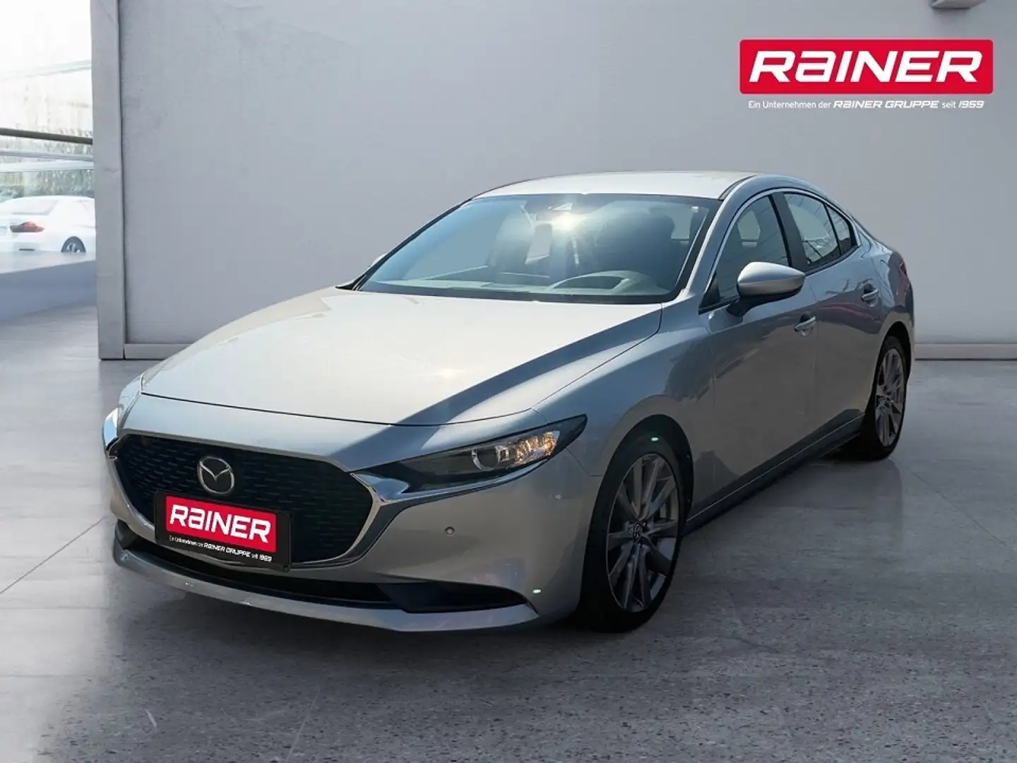 Mazda 3 Mazda3 Sedan e-Skyactiv G122 Comfort+ Aut. Silber - 1