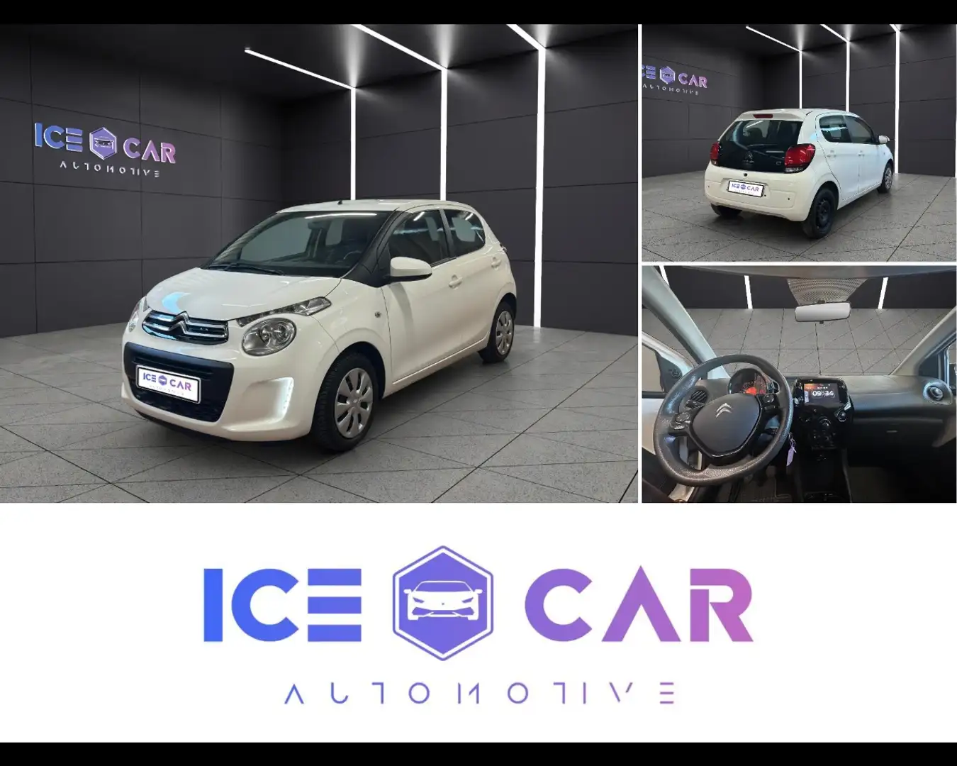 Citroen C1 VTi 72 S&S 5 porte Live Bianco - 1