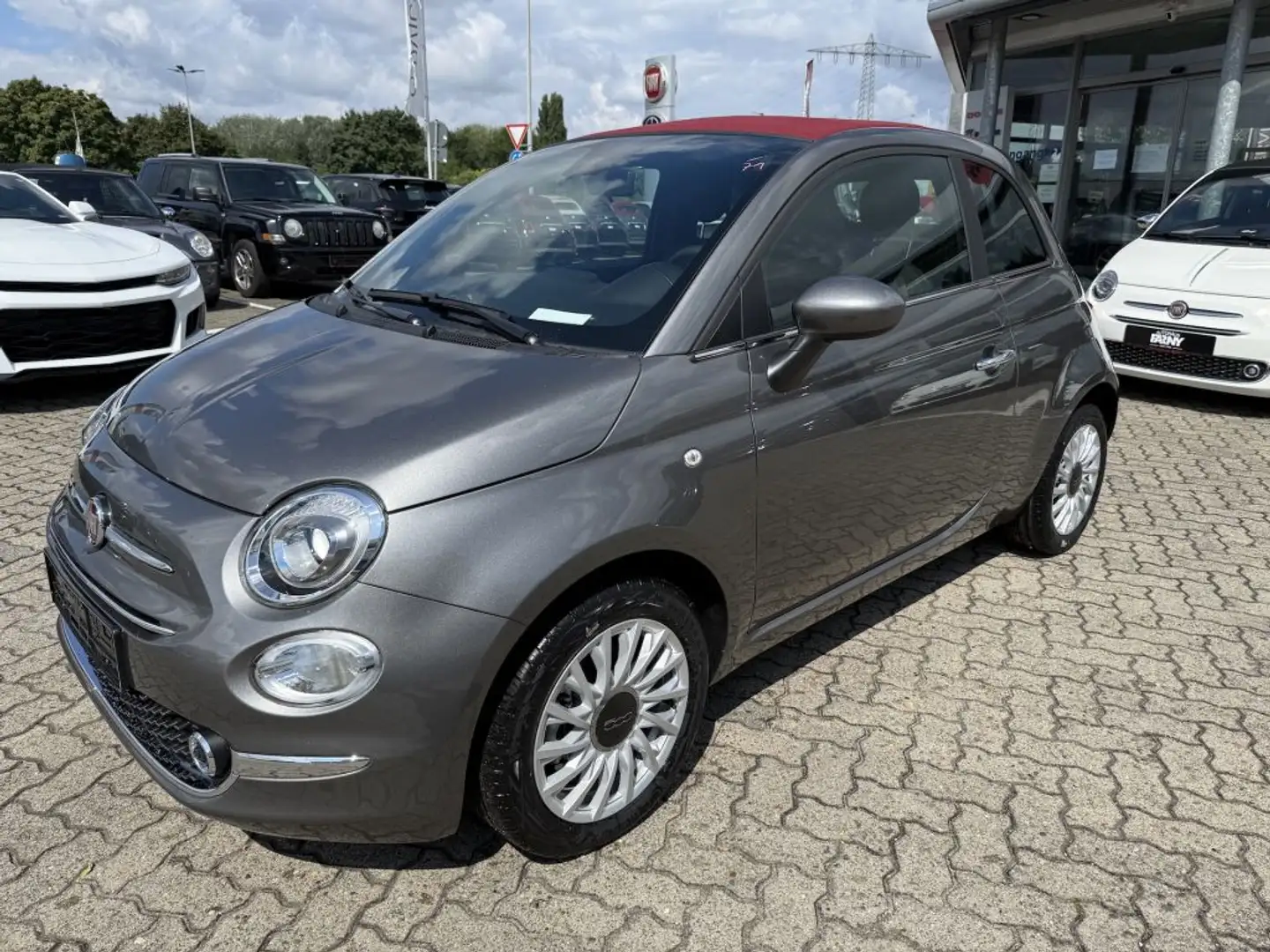 Fiat 500 C 1.0 GSE Hybrid Dolcevita Šedá - 1