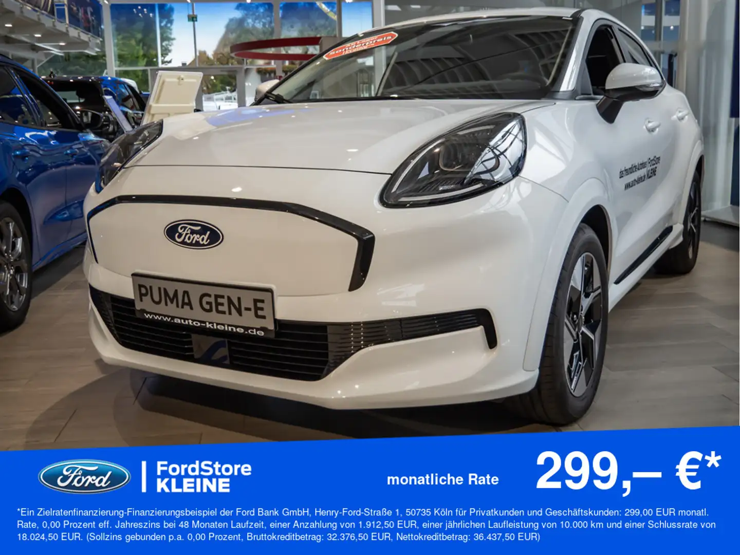 Ford Puma Gen-E Basis 43 kWh +WINTERPAKET Белый - 1