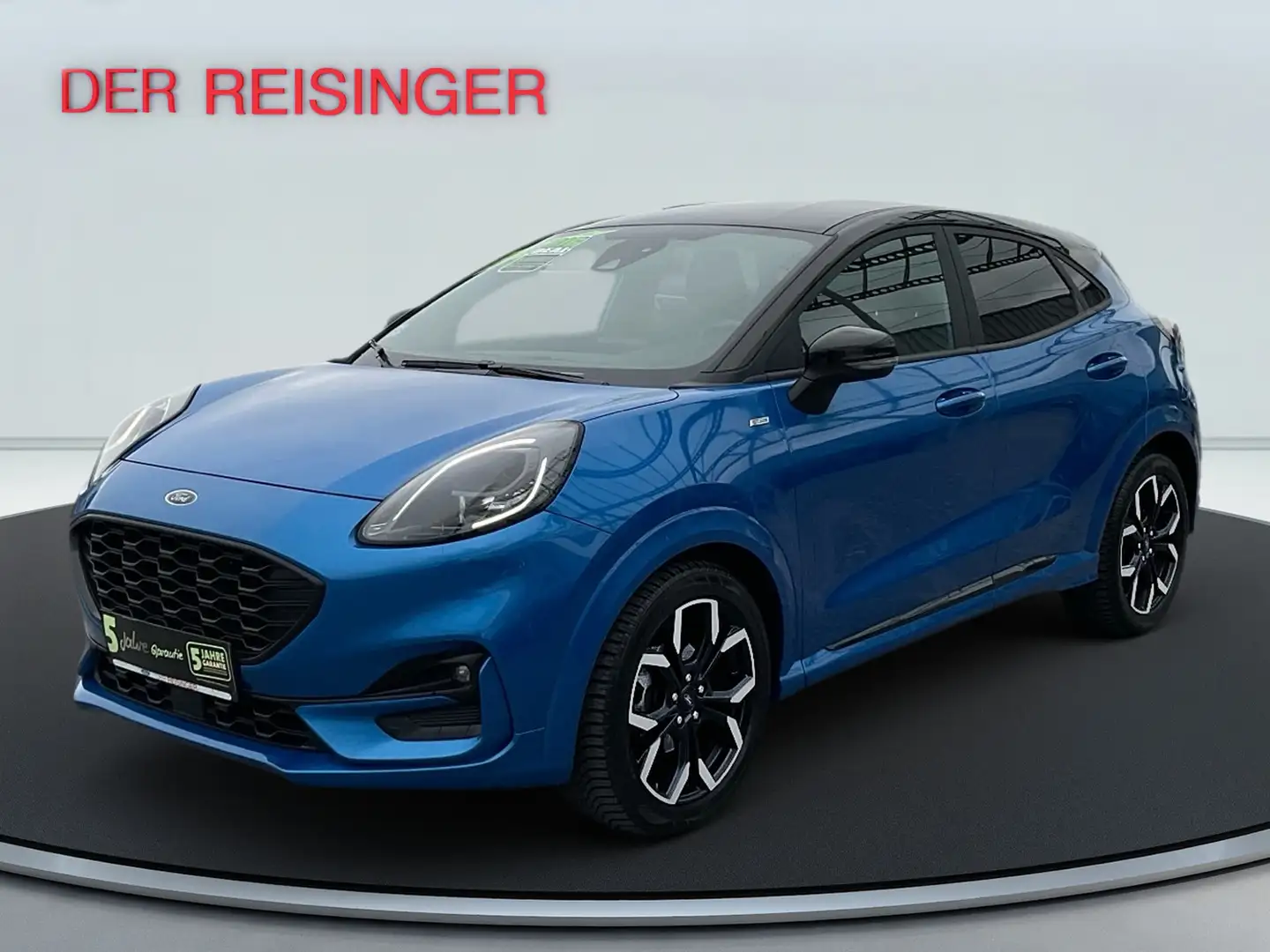 Ford Puma 1.0 Hybrid ST-Line X Blau - 2