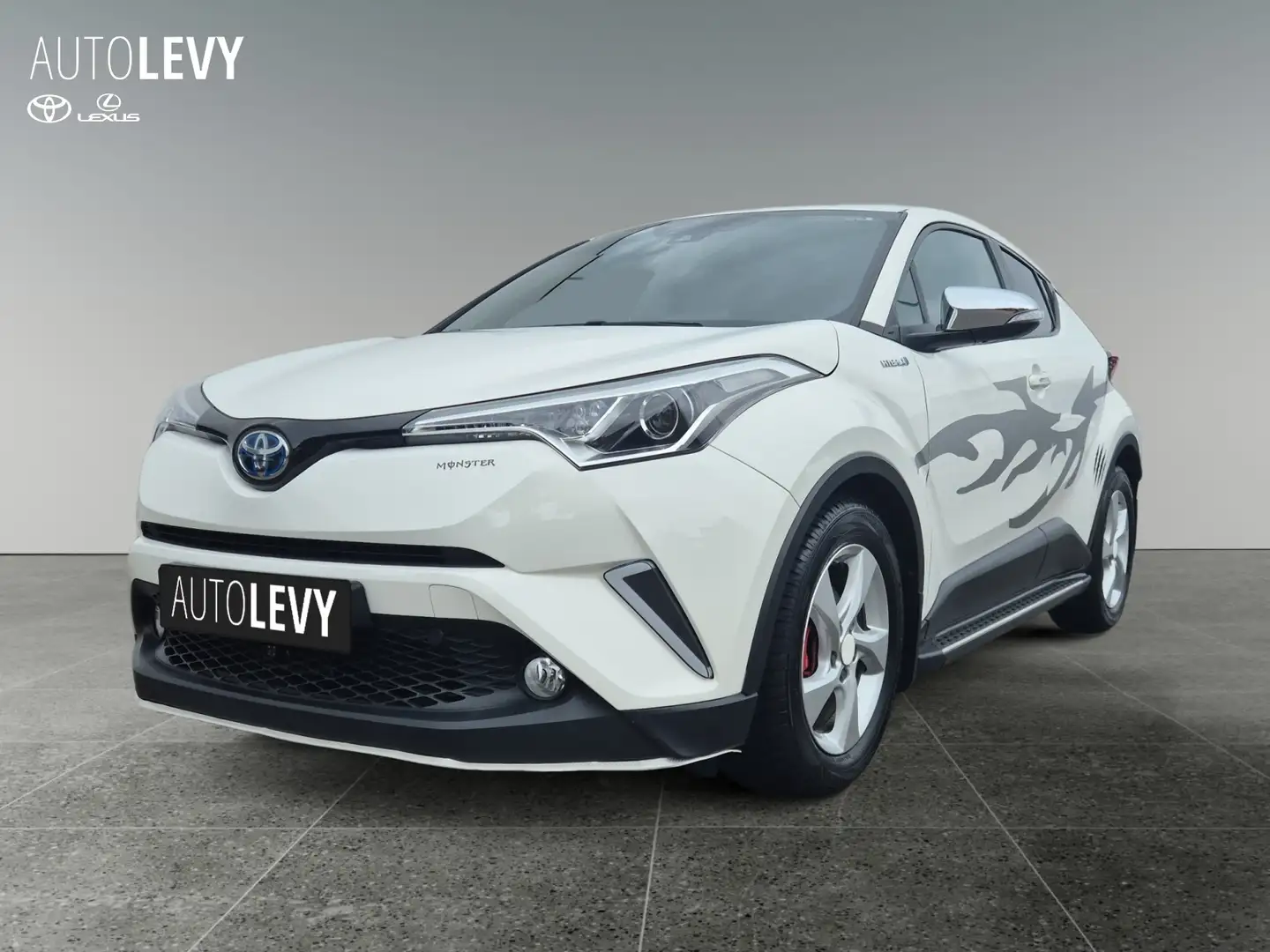 Toyota C-HR 1.8  Hybrid Flow Totwinkel*Sitzhzg*Keyless Bianco - 2