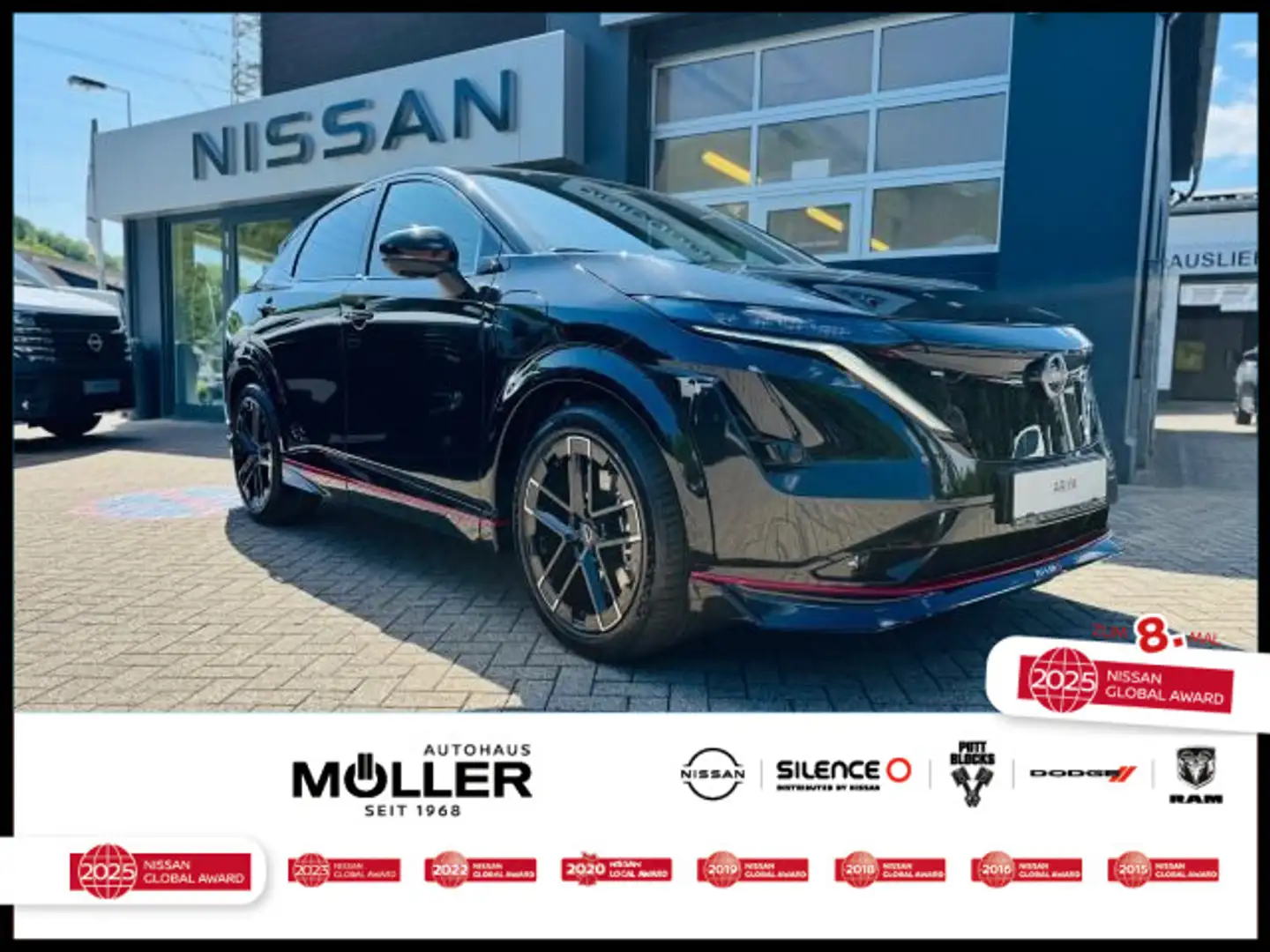 Nissan Ariya 87 kW/h e-4orce NISMO 20" Navi AVM BOSE Schwarz - 1
