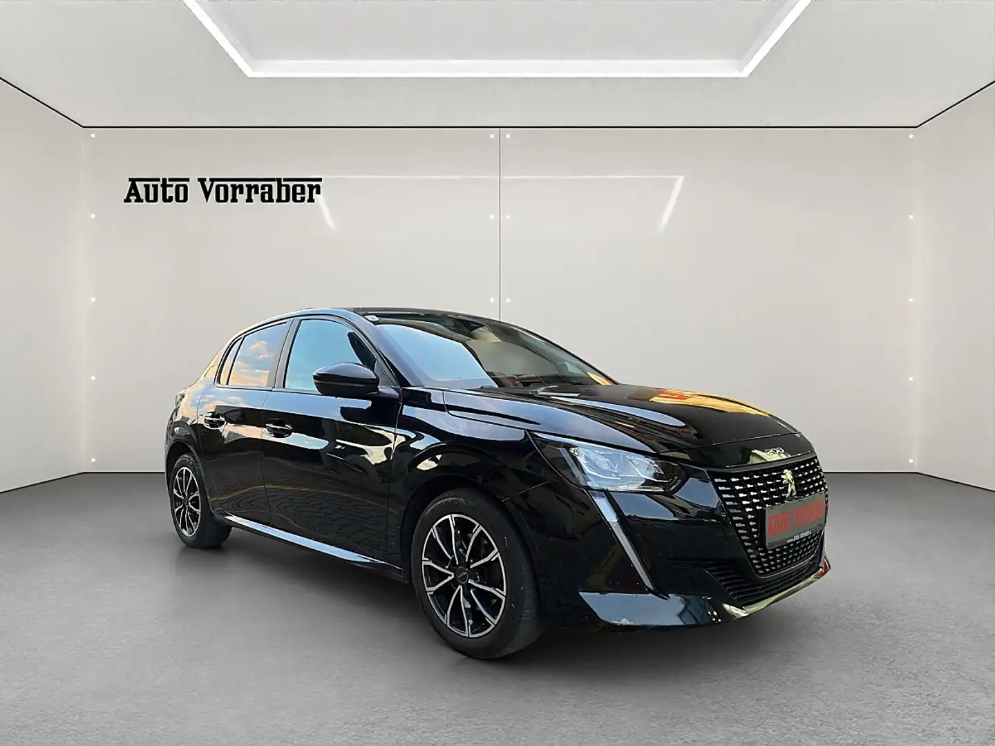 Peugeot 208 1.2 PureTech 100 Active (EURO 6d) Schwarz - 2