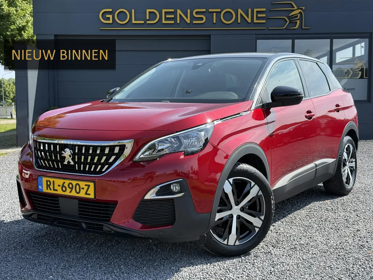 Peugeot 3008 1.2 PureTech Blue Lease Executive Automaat,Navi,Cl Rood - 1
