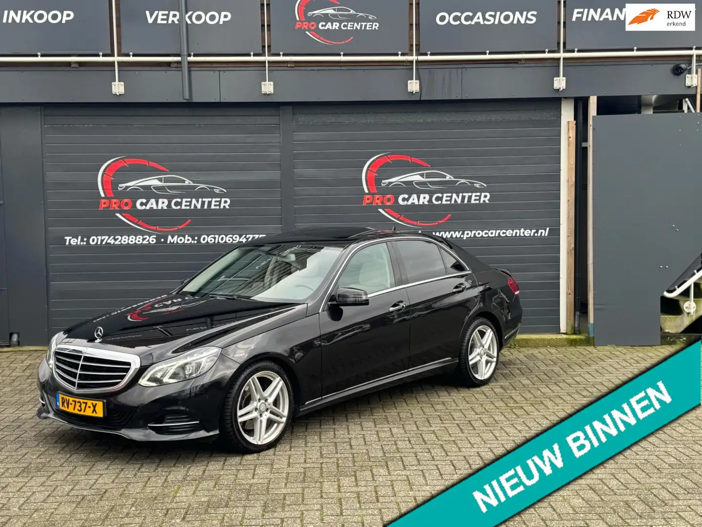 Mercedes-Benz E 250 Ambition AUT|OPENDAK|CLIMATE|CRUISE|STOEL.MAS|STOE Noir - 1