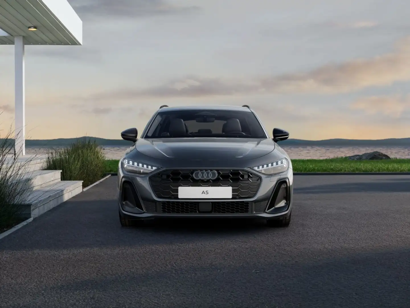 Audi A5 Avant e-hybrid Black line quattro S tronic 220kW Grau - 1