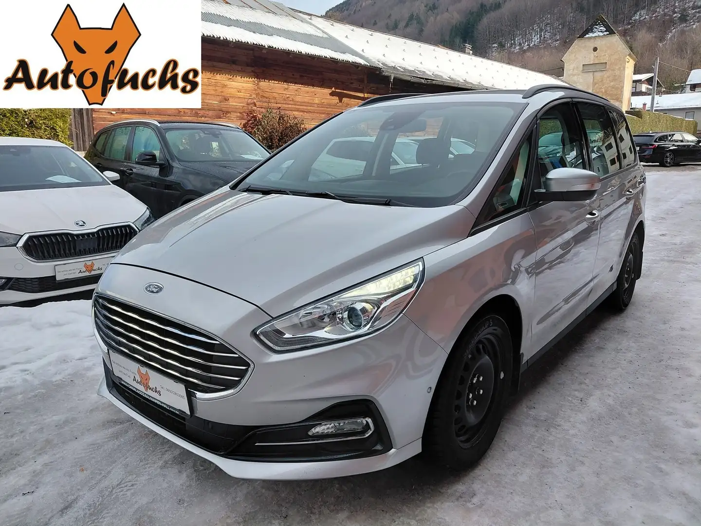 Ford Galaxy 2,0 EcoBlue * Pickerl und Service frisch gemacht * Silber - 1