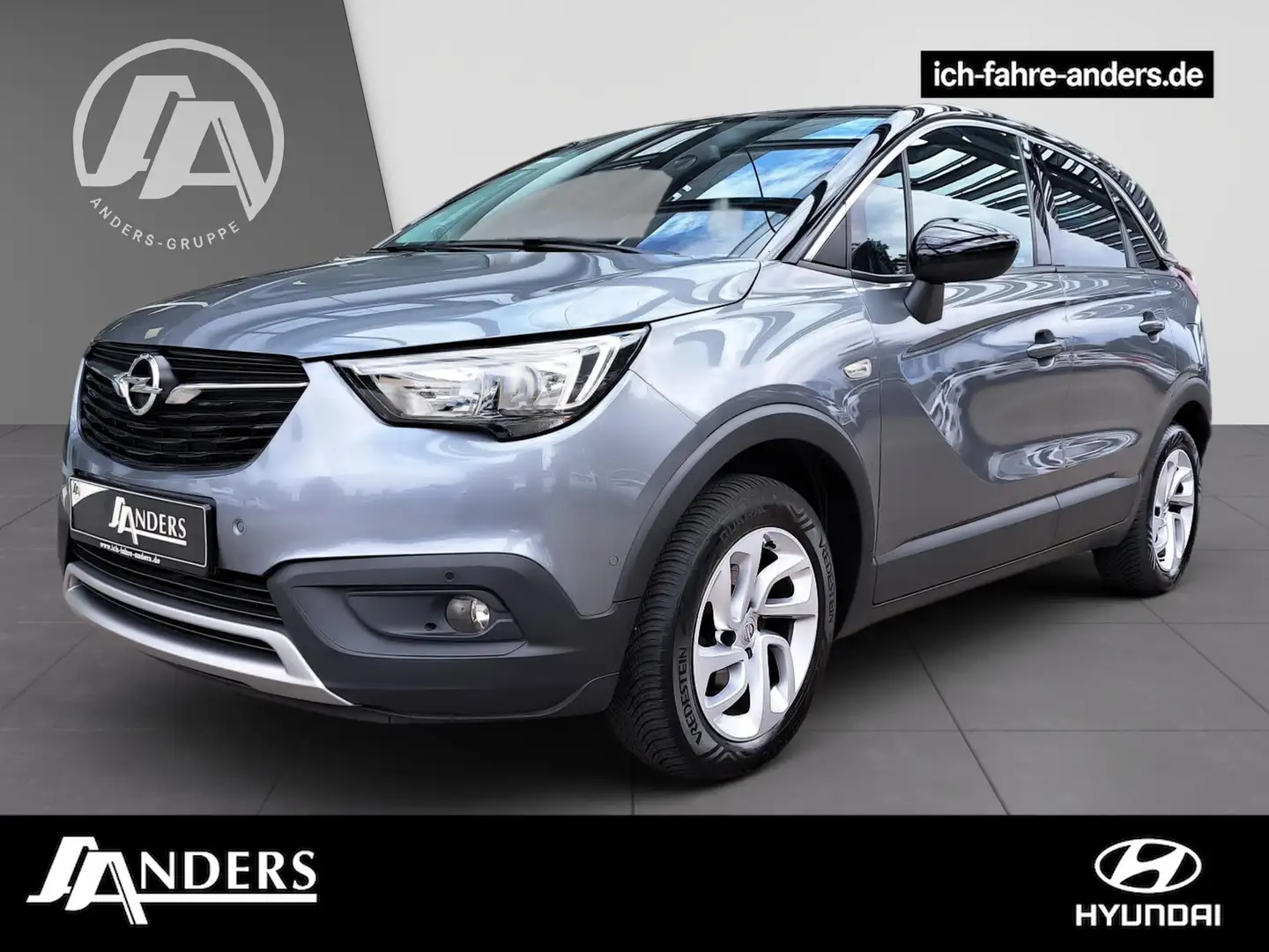 Opel Crossland X 1.2 Turbo INNOVATION Navi+SHZ+Kamera Gris - 1