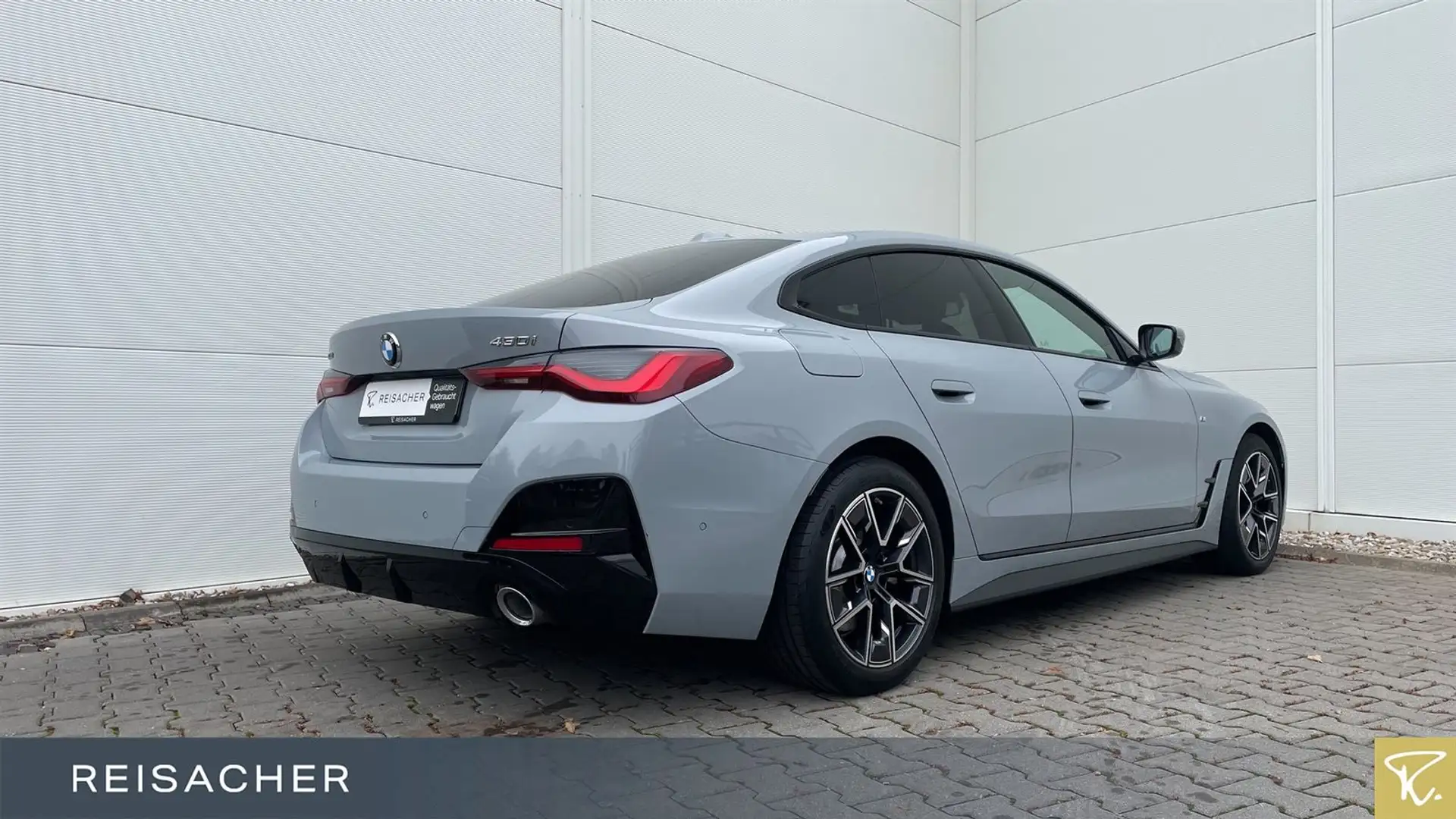 BMW 430 430i xDrive Gran Coupé M Sport,ACC,RFK Grijs - 2