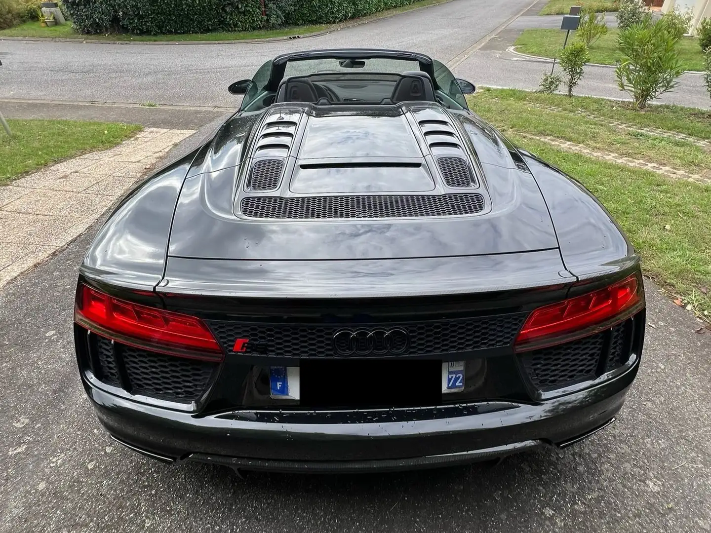 Audi R8 Spyder V10 Plus 5.2 FSI 610 S tronic 7 Quattro Noir - 2