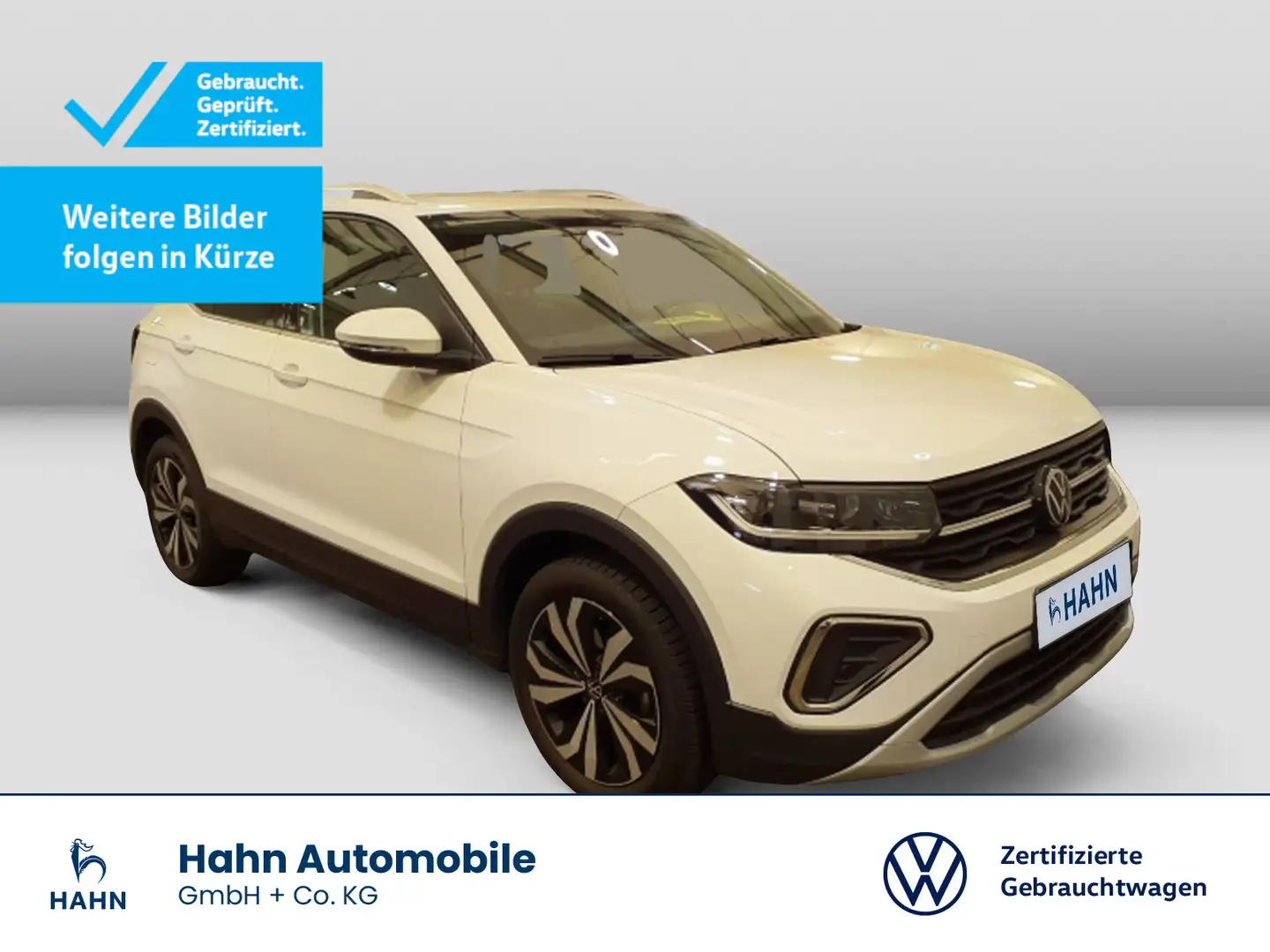 Volkswagen T-Cross 1.0TSI Style DSG MATRIX NAVI SITZH PDC Weiß - 1
