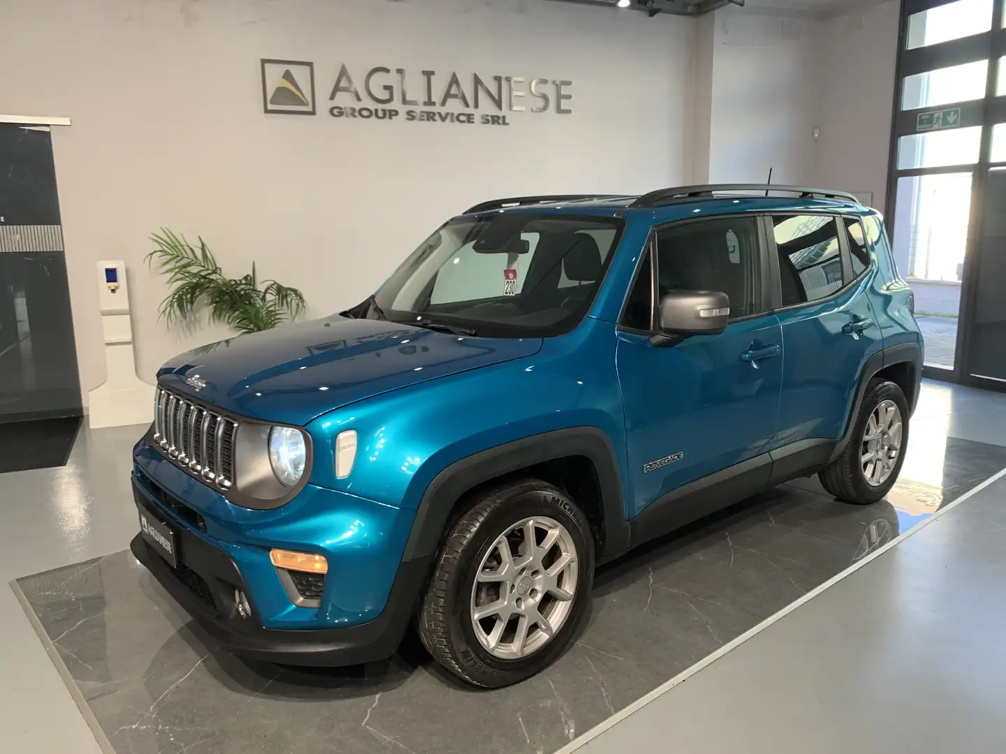 Jeep Renegade 1.0 T3 Limited "CRONOLOGIA SERVICE-UNIPROPR." Blau - 1