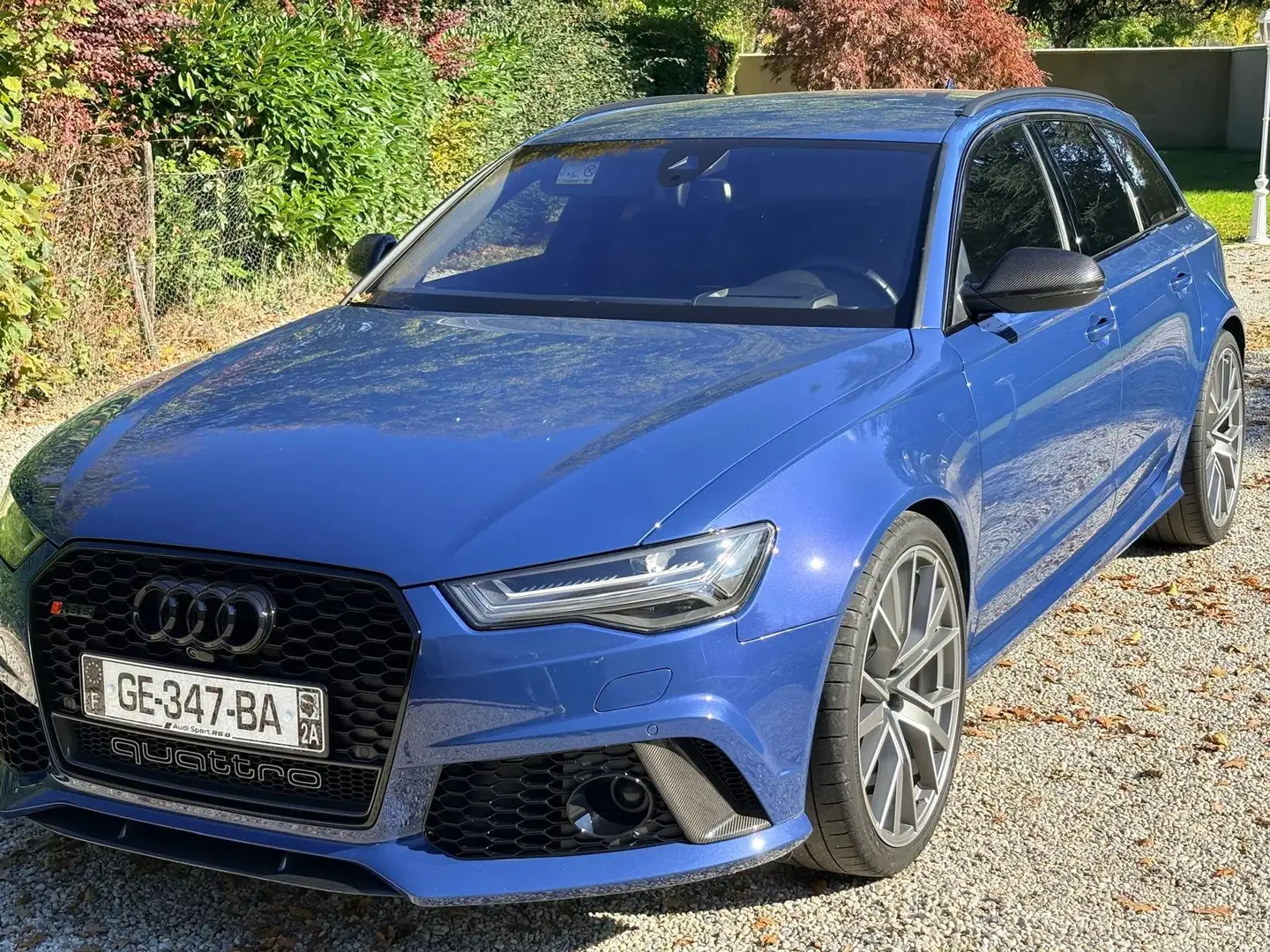 Audi RS6 Performance V8 4.0l TFSI 605ch / AUDI EXCLUSIVE Blauw - 2