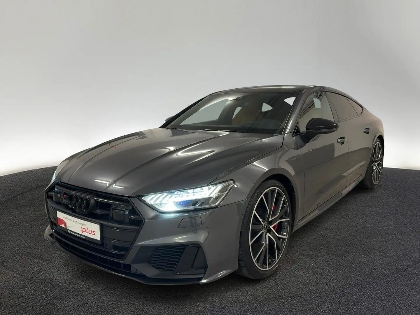 Audi S7 tiptr. STDHZG MATRIX 360°K NACHTS Gris - 2