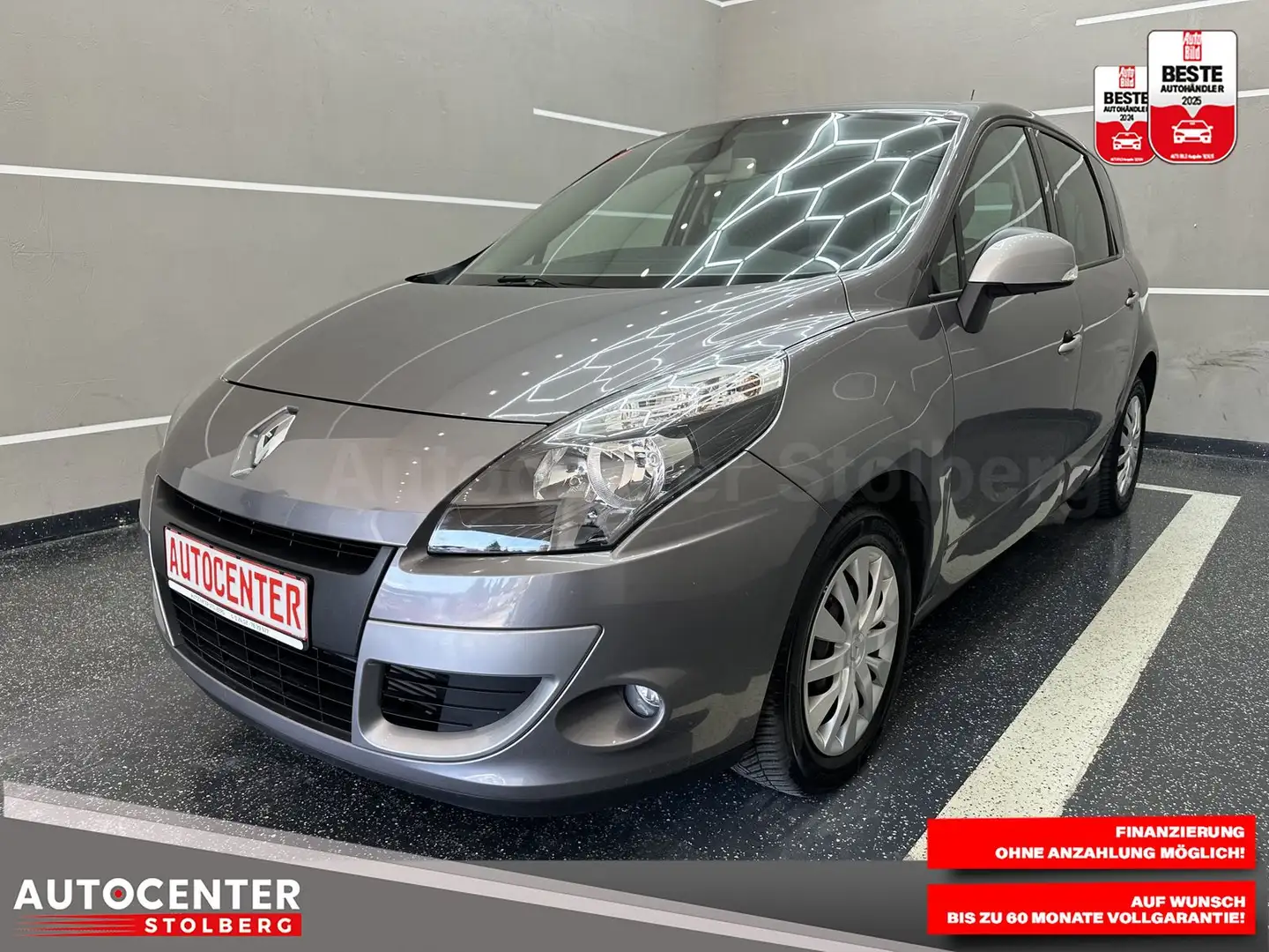 Renault Scenic Authentique "1 HAND-AUTOMATIK-NAVI-MULTI" Grau - 1