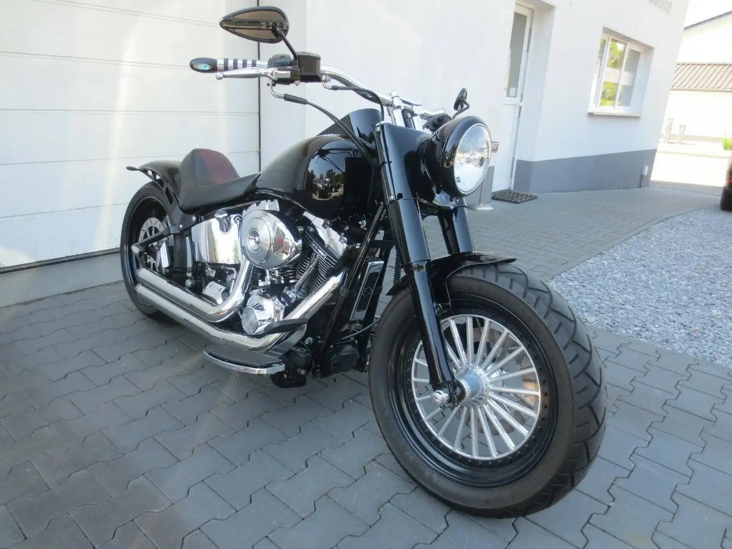 Harley-Davidson Fat Boy Screamin Eagle | Custom | Rick's | 260er Noir - 1
