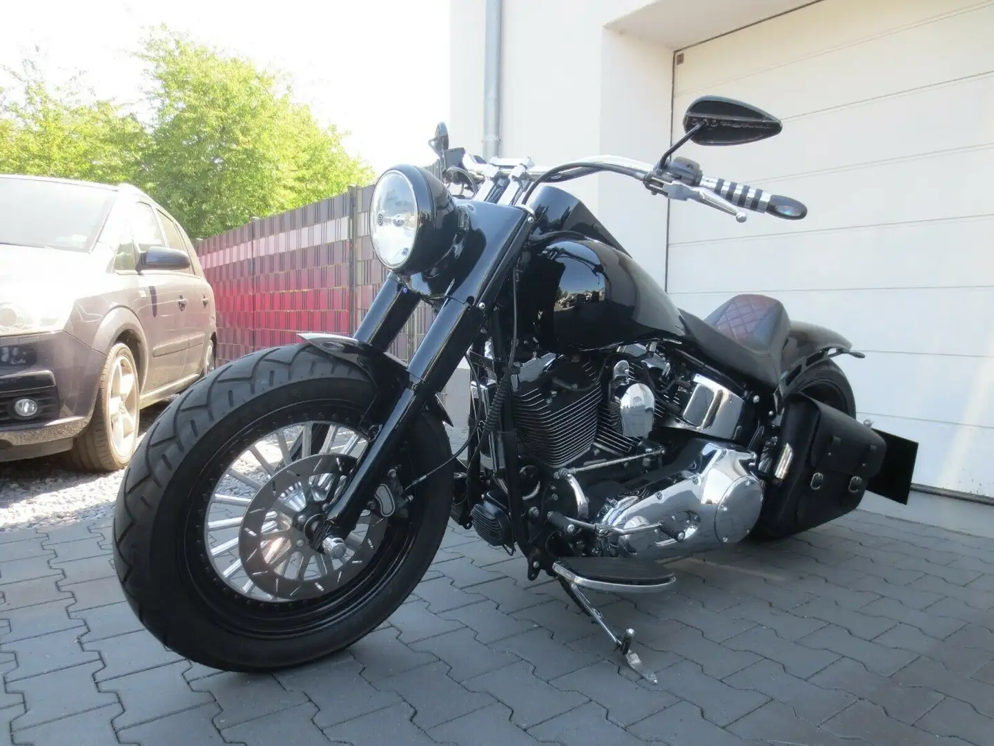 Harley-Davidson Fat Boy Screamin Eagle | Custom | Rick's | 260er Fekete - 2
