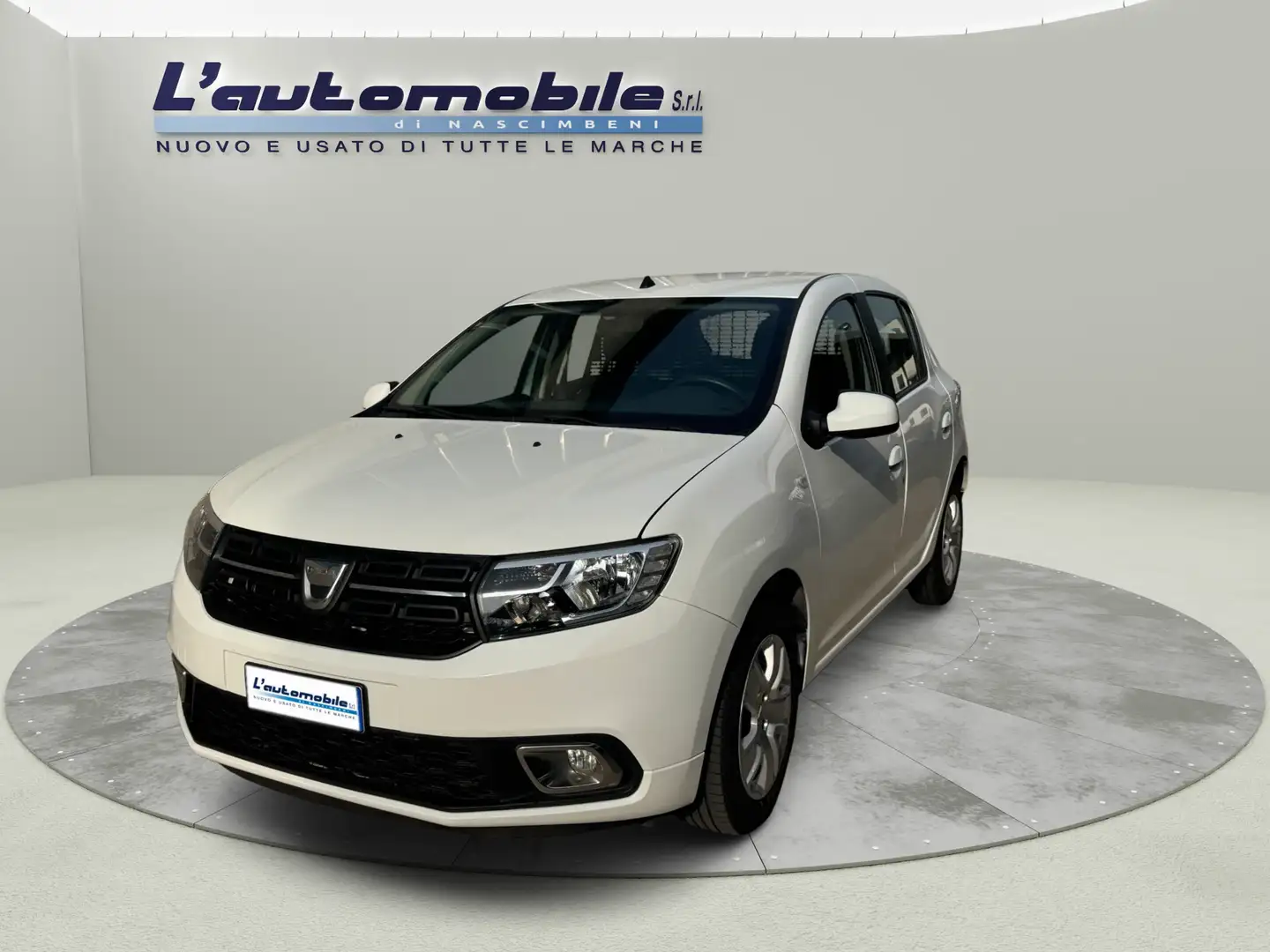 Dacia Sandero 1.0 tce AUTOCARRO 2 POSTI Comfort Eco-g 100cv Bianco - 2