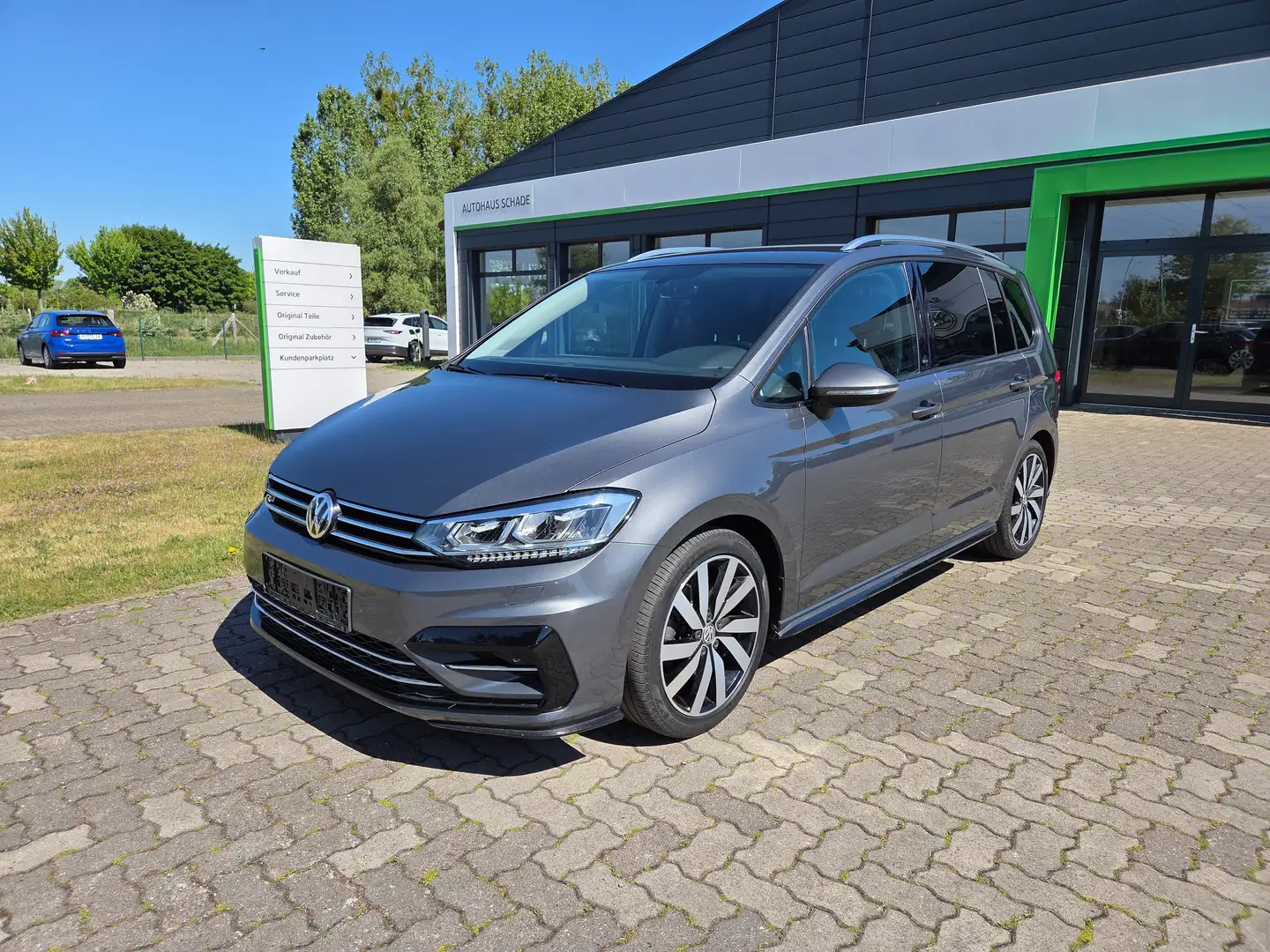 Volkswagen Touran 1.4 TSI BMT DSG SOUND R-Rine Gris - 1