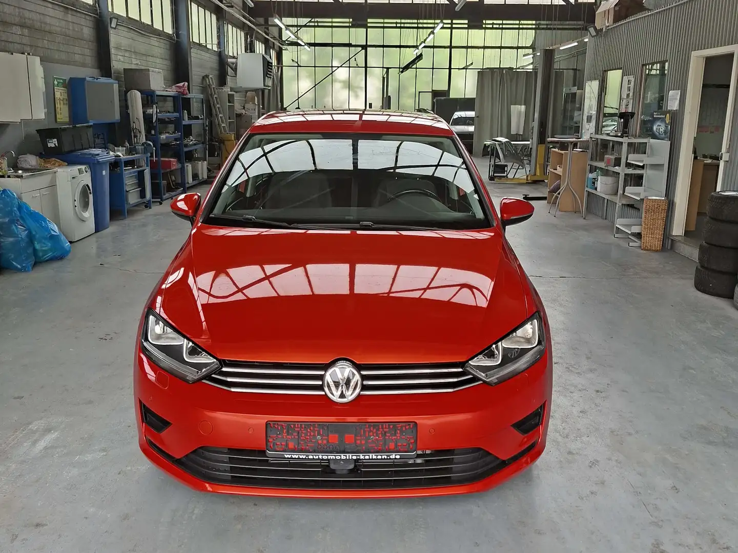 Volkswagen Golf Sportsvan Comfortline BMTStart-Stopp 1.HAND Rouge - 2