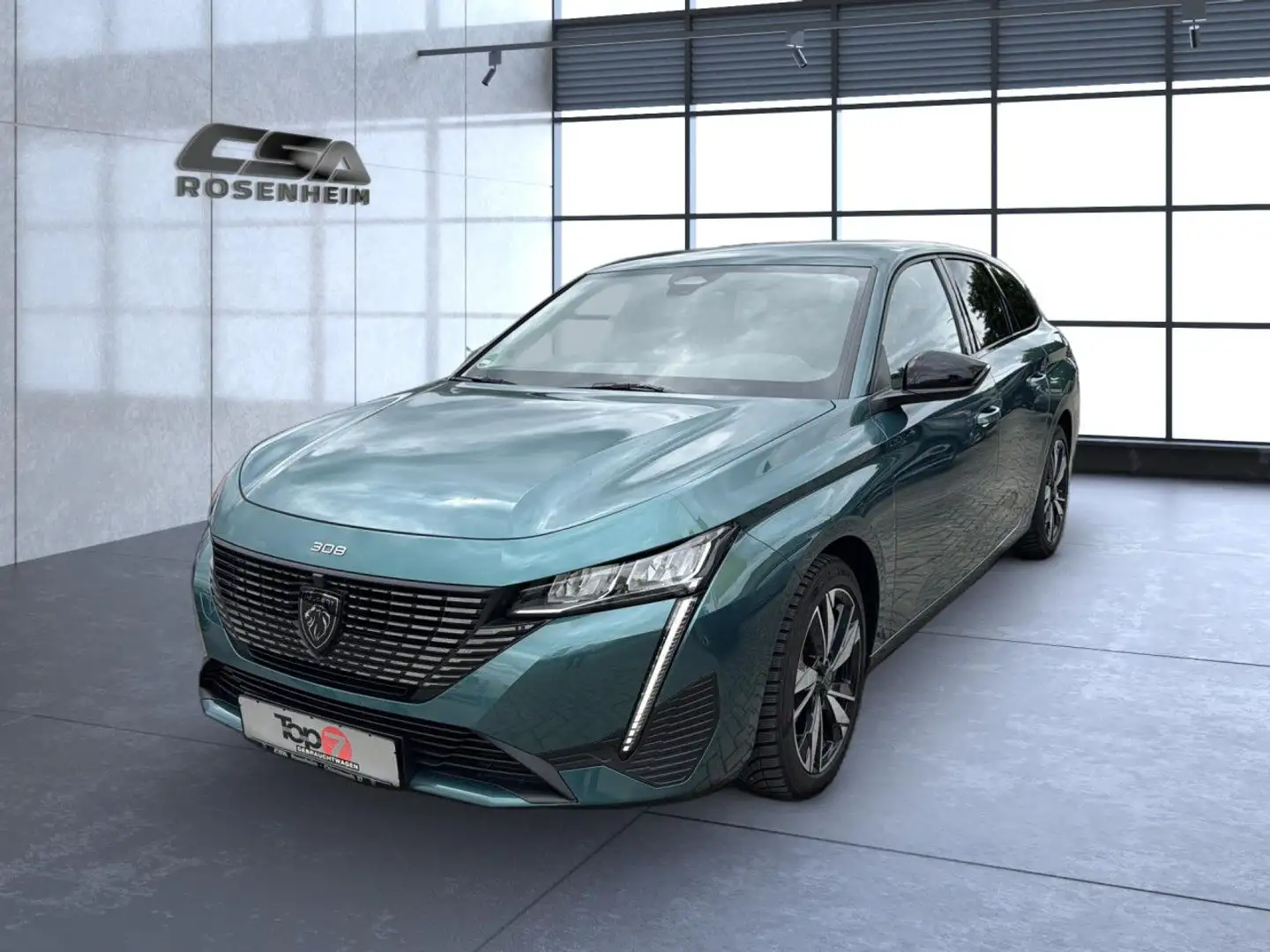 Peugeot 308 Allure Bluetooth Navi LED Klima Einparkhilfe Blau - 2
