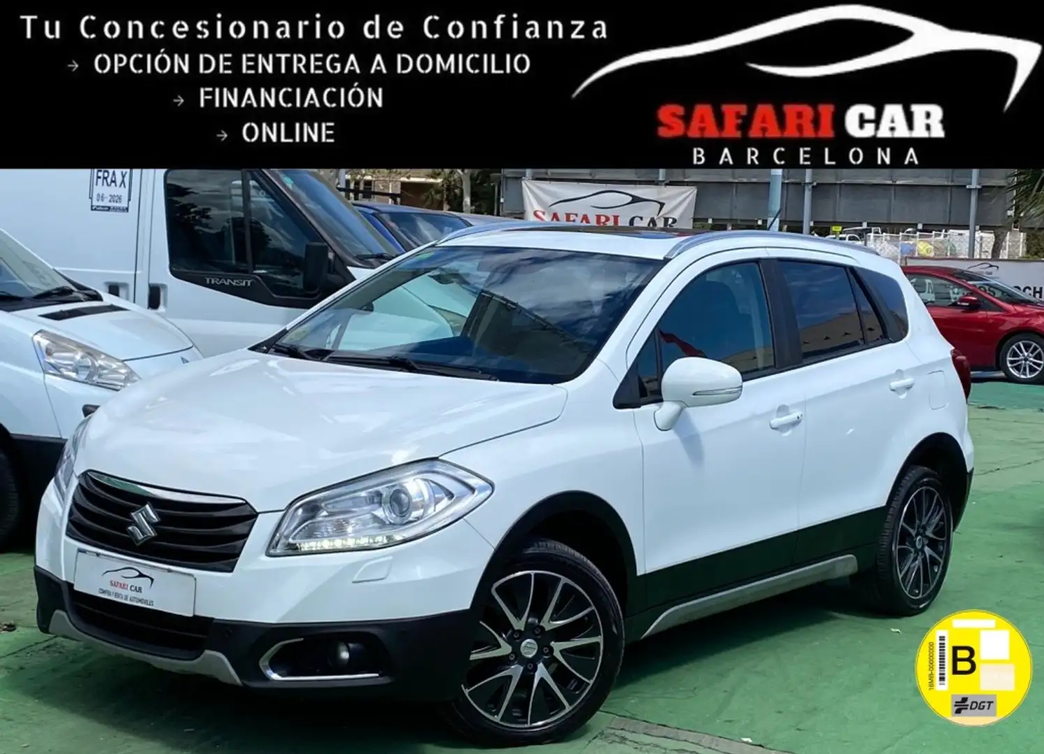 Suzuki SX4 S-Cross 1.6DDiS GLX-EL 4x4 Blanc - 1