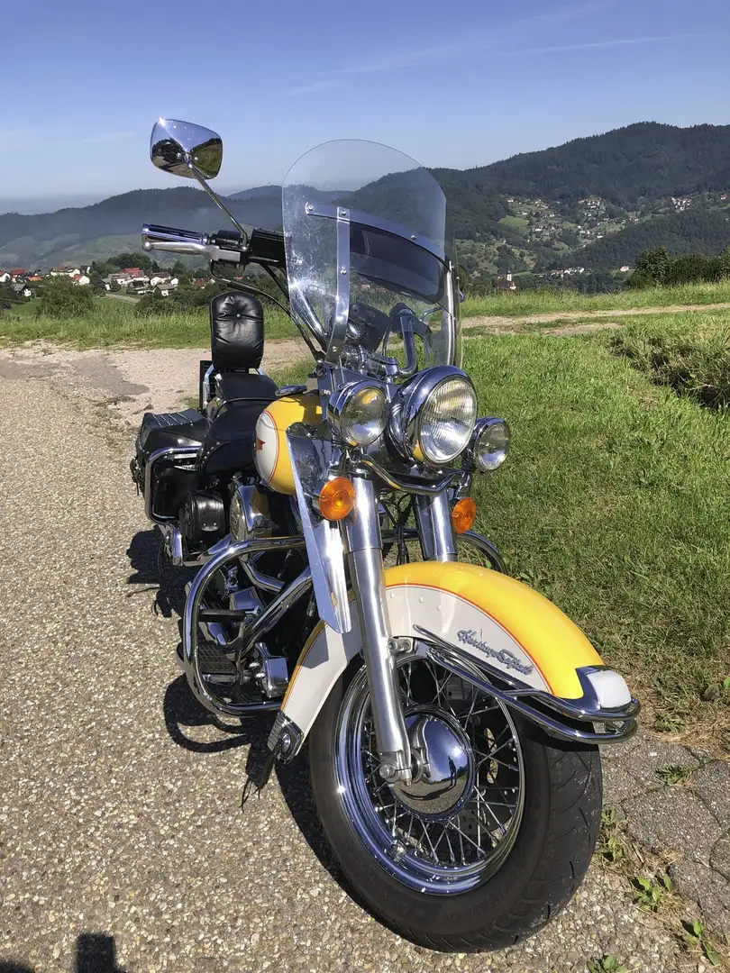 Harley-Davidson Heritage Softail FLSTC 1340 Evolution Galben - 2