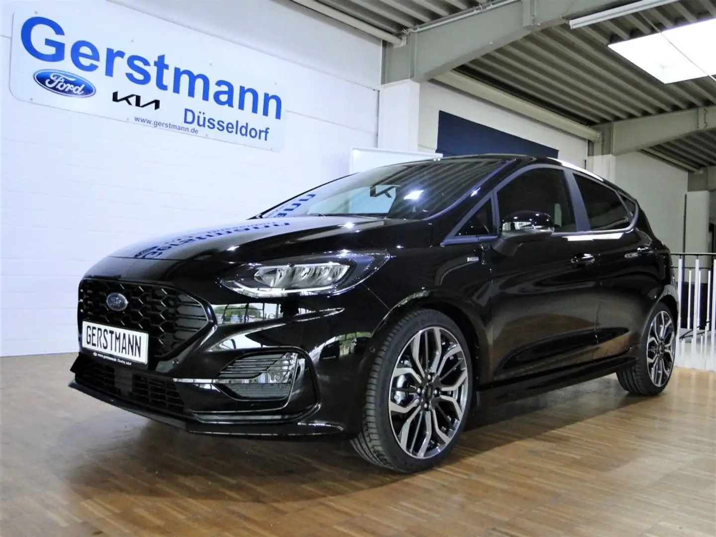 Ford Fiesta 1.0 EcoBoost Hybrid Aut. ST-LINE X Schwarz - 1