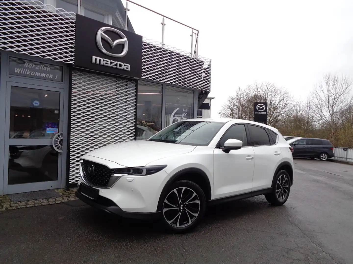 Mazda CX-5 Sports-Line AWD Automatik inkl. AHK Weiß - 1